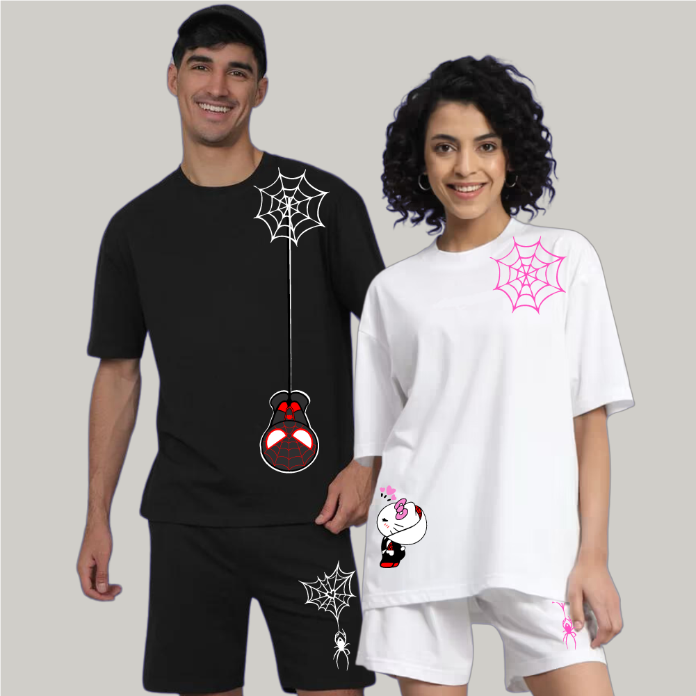 Spider and Kitty Couple Co-Ord Sets (Pack of 2)