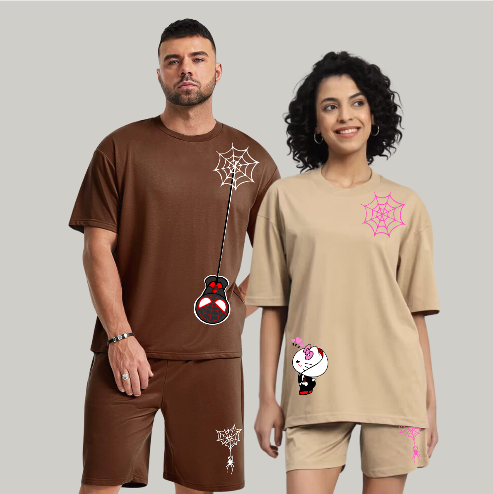 Spider and Kitty Couple Co-Ord Sets (Pack of 2)