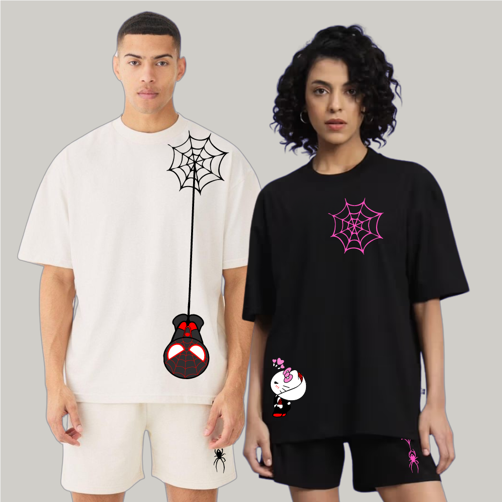 Spider and Kitty Couple Co-Ord Sets (Pack of 2)