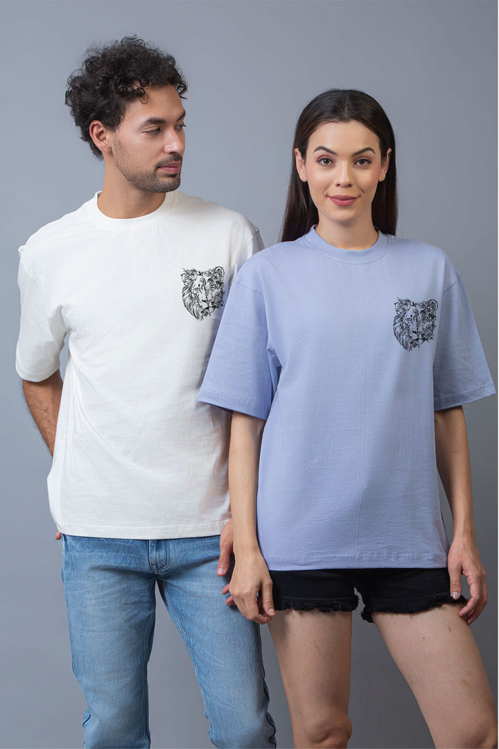 Strong Together Oversized Couple Tees - Pack of 2