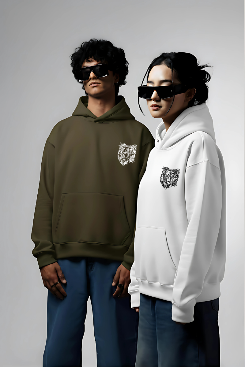 Strong Together Oversized Drop Shoulder Hoodies - Pack of 2