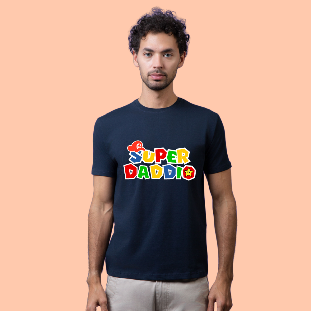 Super Dadio Unisex Half Sleeve T-Shirt