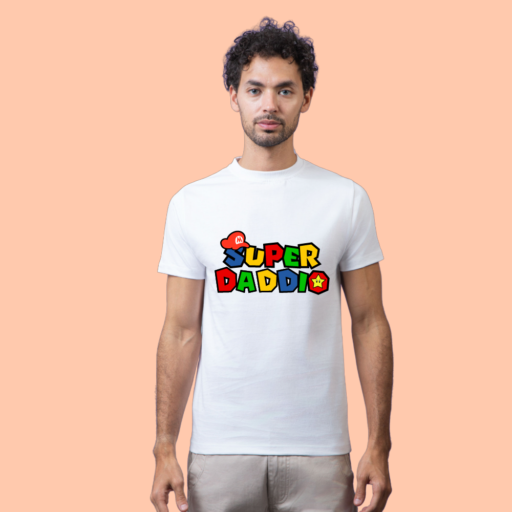 Super Dadio Unisex Half Sleeve T-Shirt