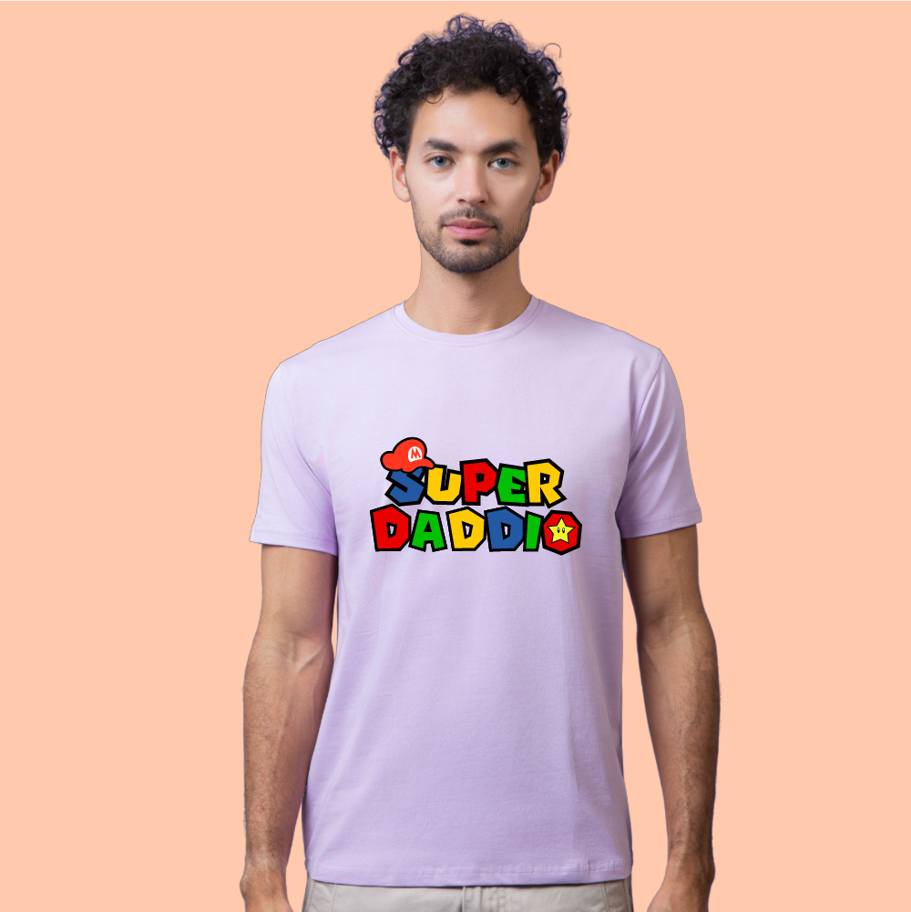 Super Dadio Unisex Half Sleeve T-Shirt