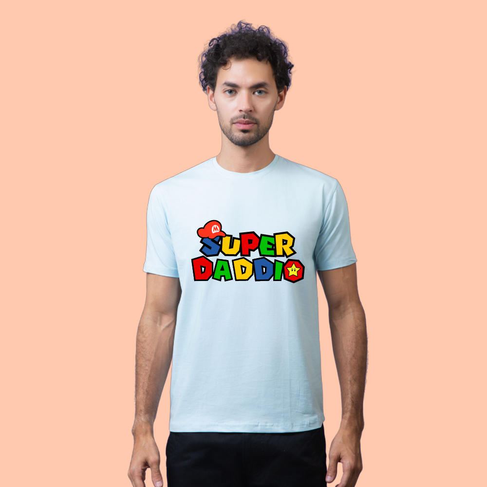 Super Dadio Unisex Half Sleeve T-Shirt