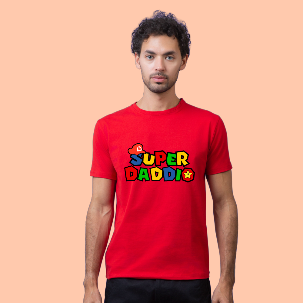 Super Dadio Unisex Half Sleeve T-Shirt