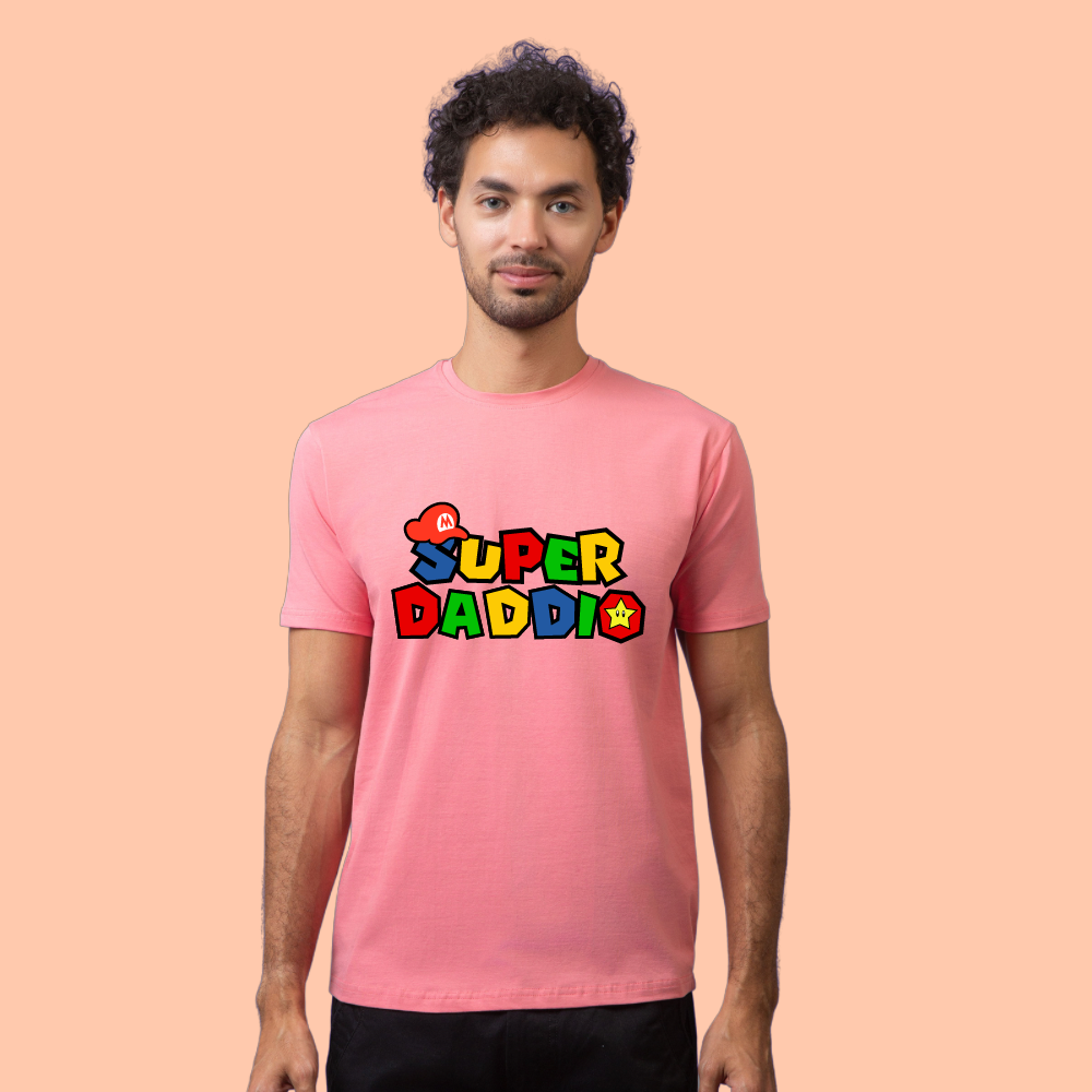 Super Dadio Unisex Half Sleeve T-Shirt