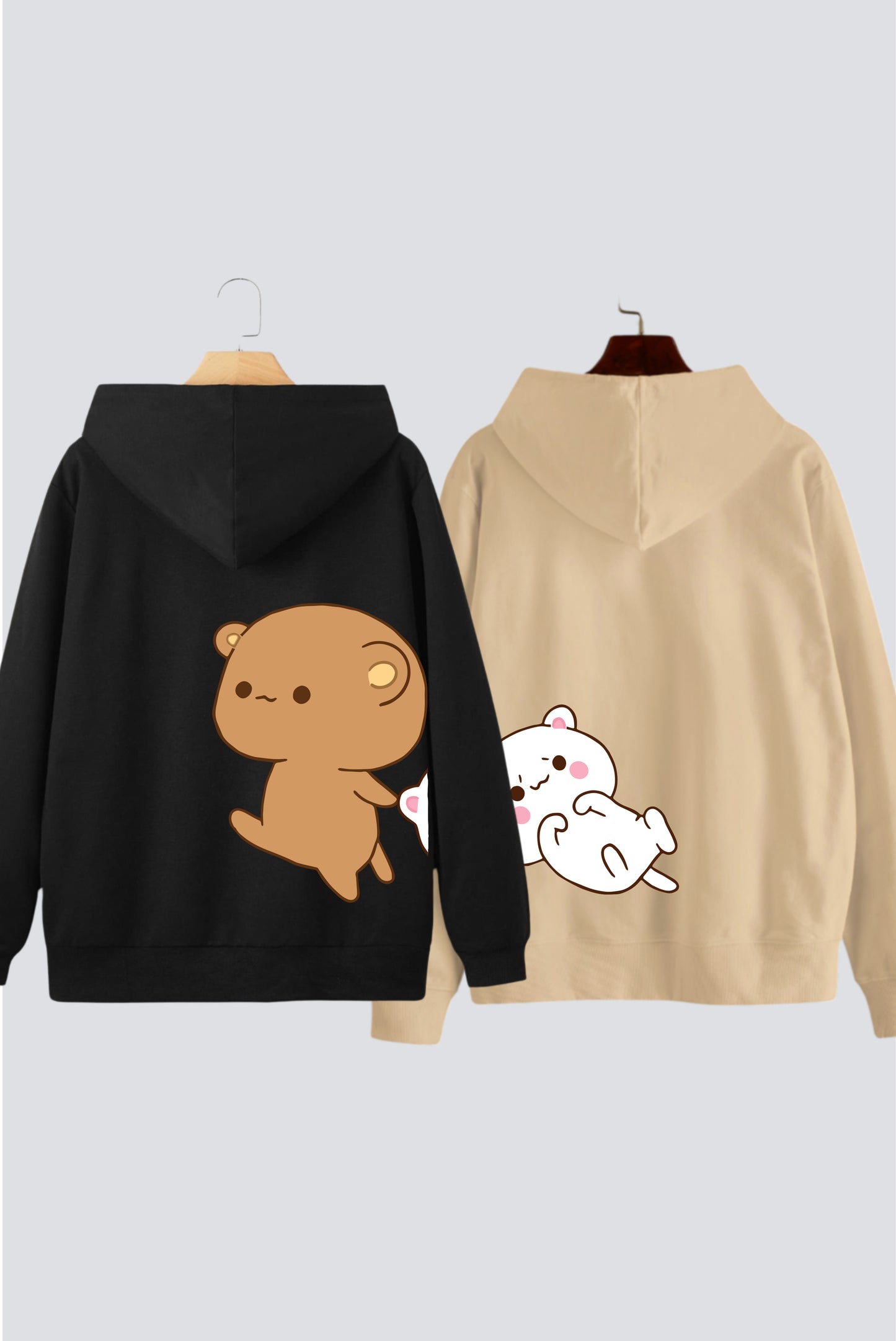 Trouble Oversized Drop Shoulder Hoodies - Pack of 2