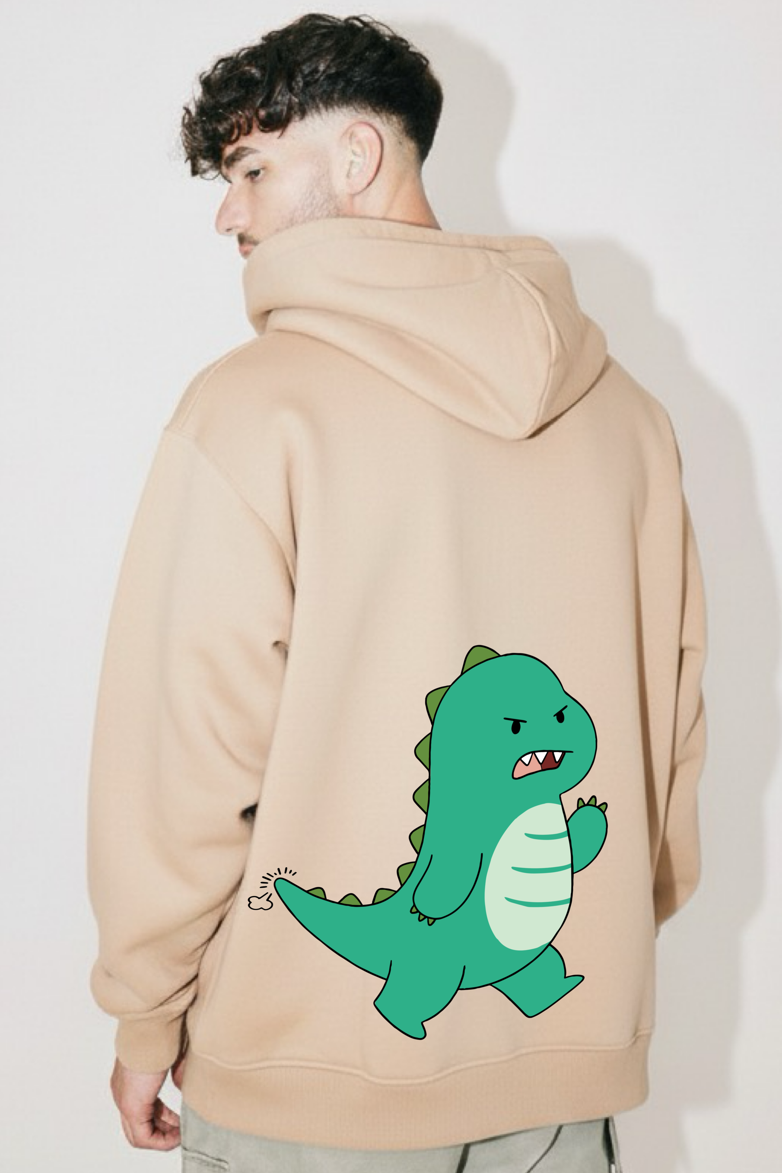 The Dino Affair ( Bang! ) Oversized Drop Shoulder Hoodies - Pack of 2