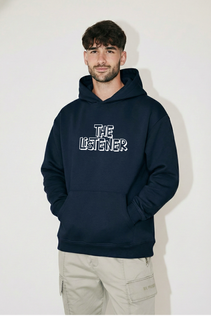The Yapper and Listener Oversized Drop Shoulder Hoodies - Pack of 2