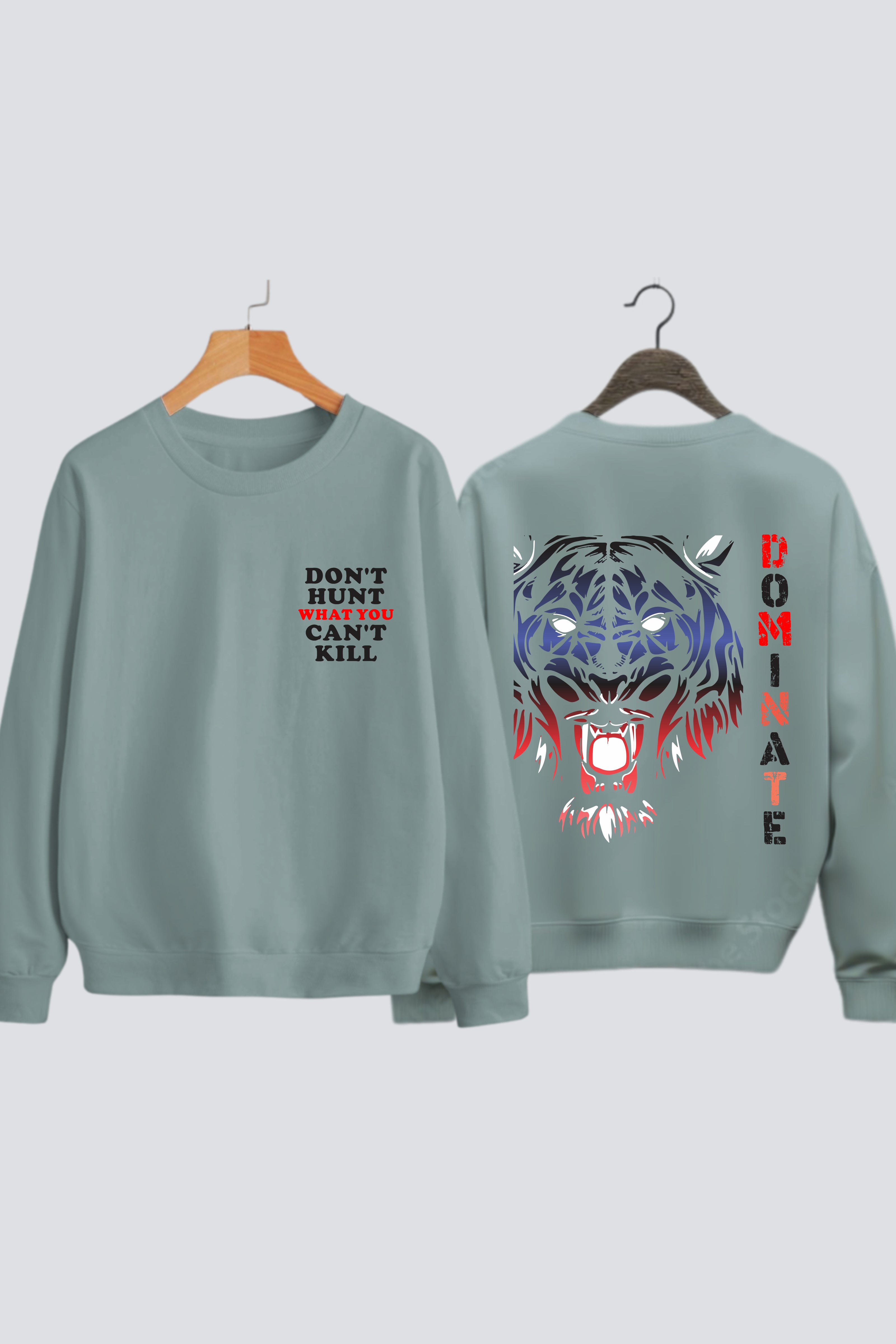 Dominance and Survival Motif Sweatshirt