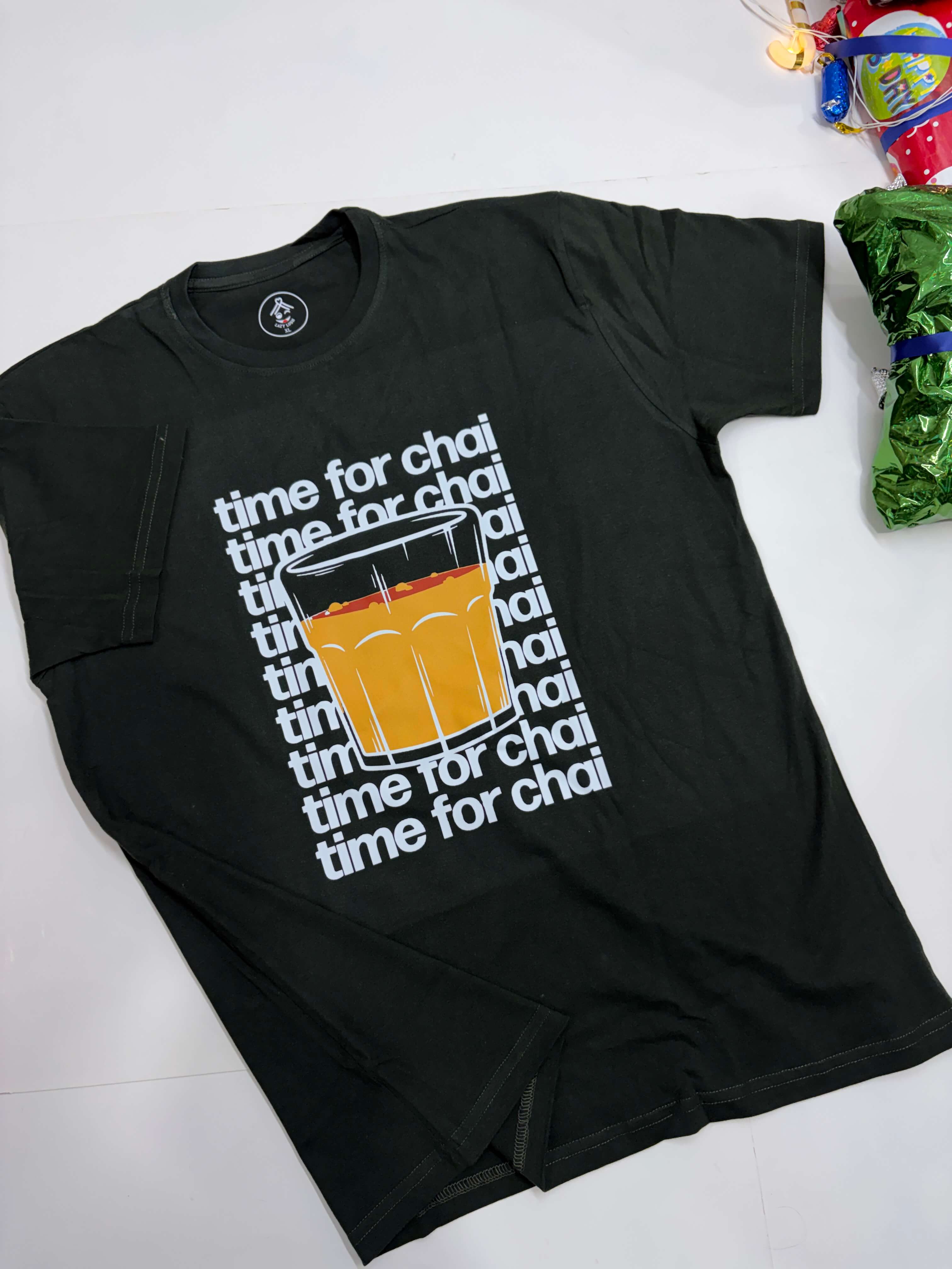 Time For Chai Regular Fit Unisex Tee