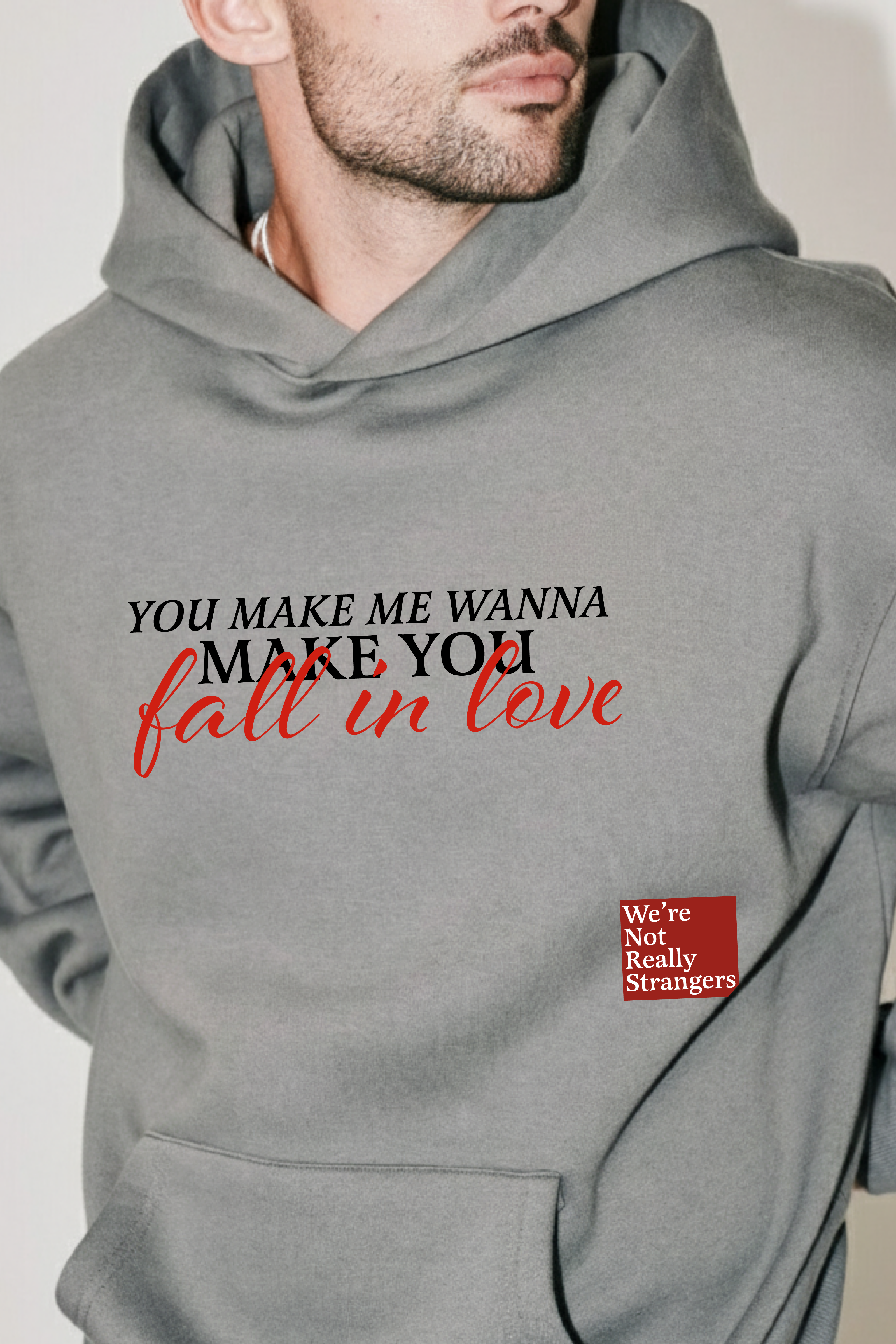 Together We Are a Perfect Storm Oversized Drop Shoulder Hoodies - Pack of 2