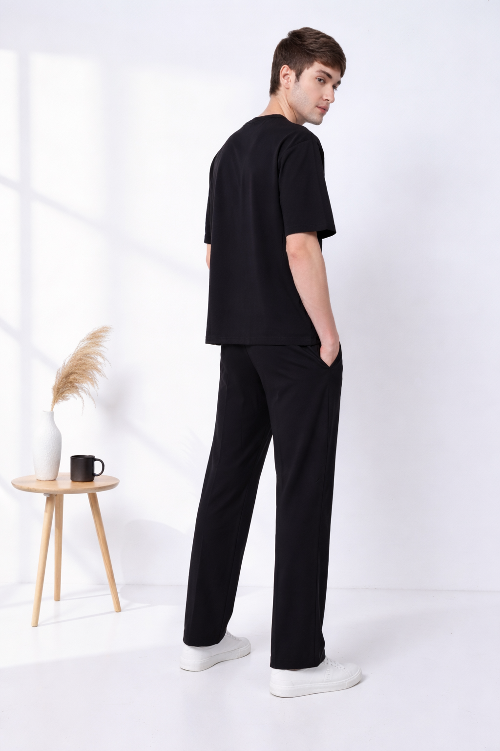 Unisex Black Joggers