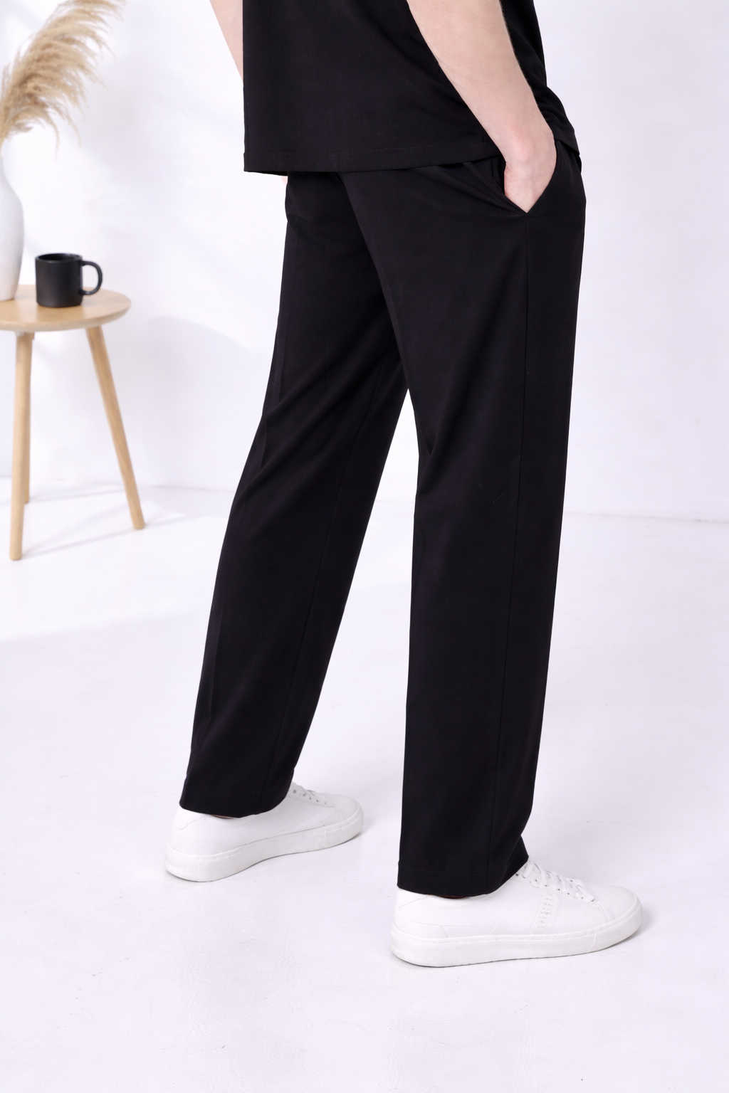 Unisex Black Joggers