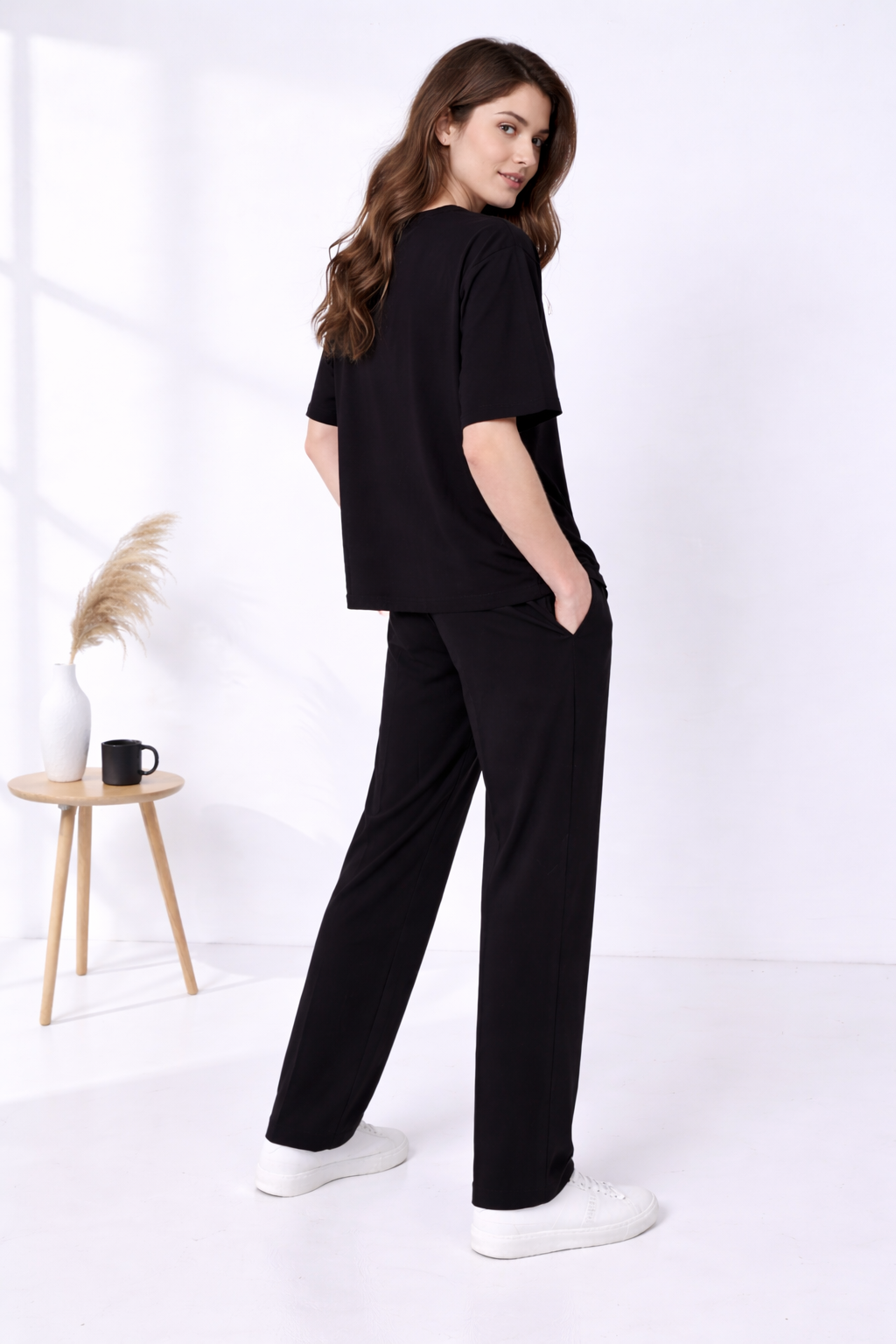 Unisex Black Joggers