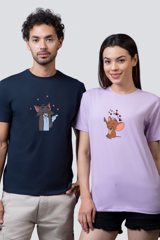 Mischief & Mirth Couple Unisex Tees - Pack of 2