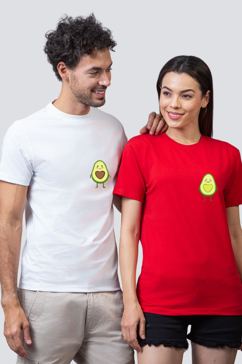 Avo-Cuddle Couple Unisex Tees - Pack of 2