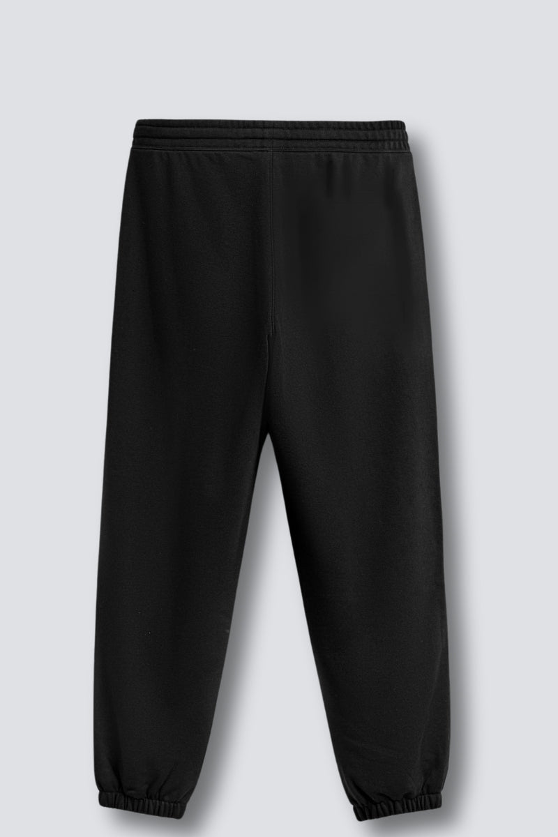 Meow Straight Fit Joggers - Black