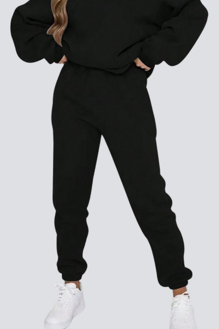 Jetsetter Unisex Black Joggers