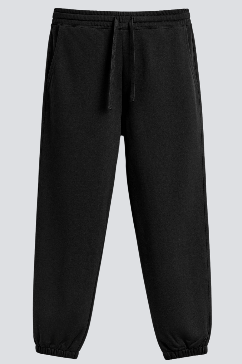 Jetsetter Unisex Black Joggers