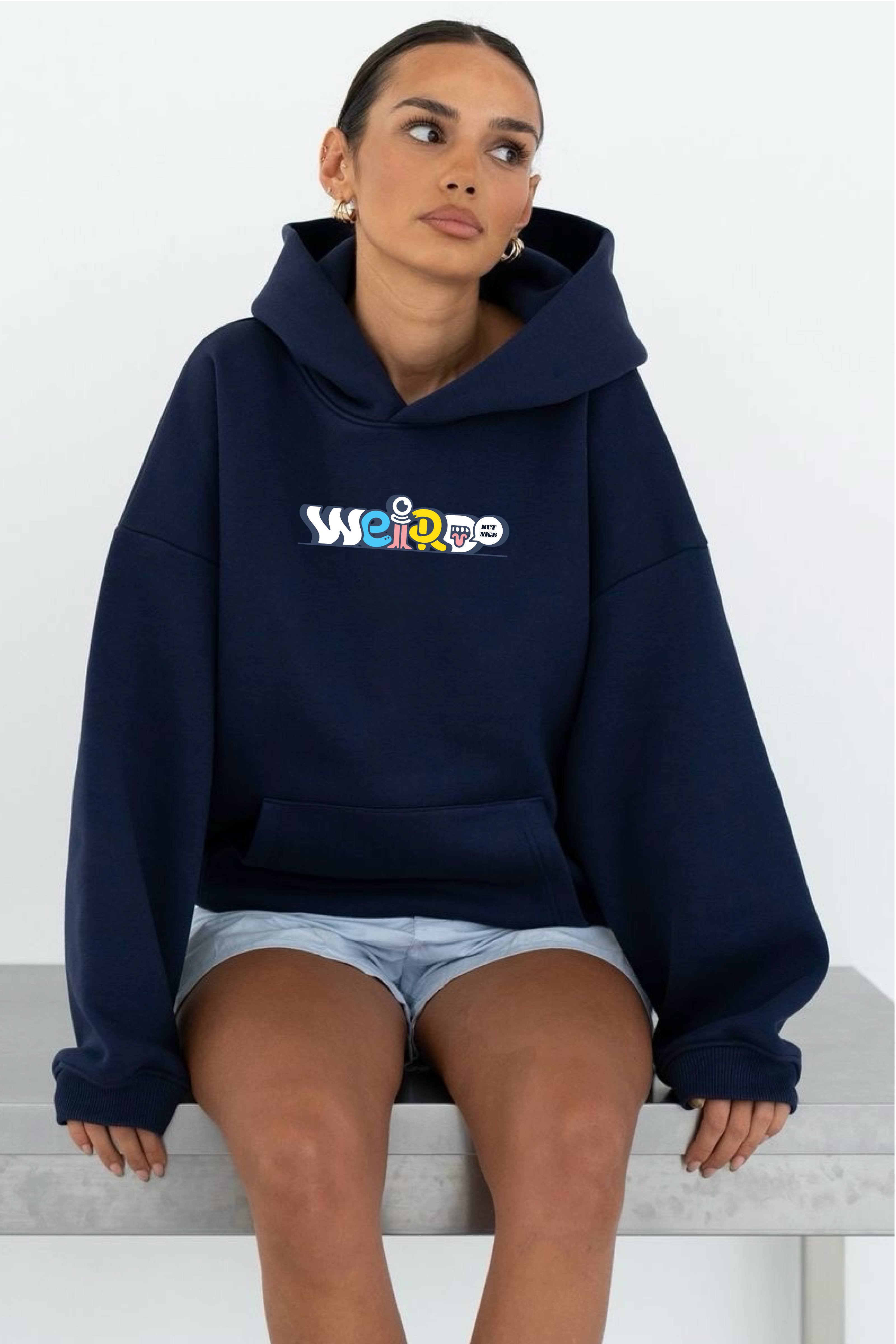 Weirdo Oversized Drop-shoulder Hoodie