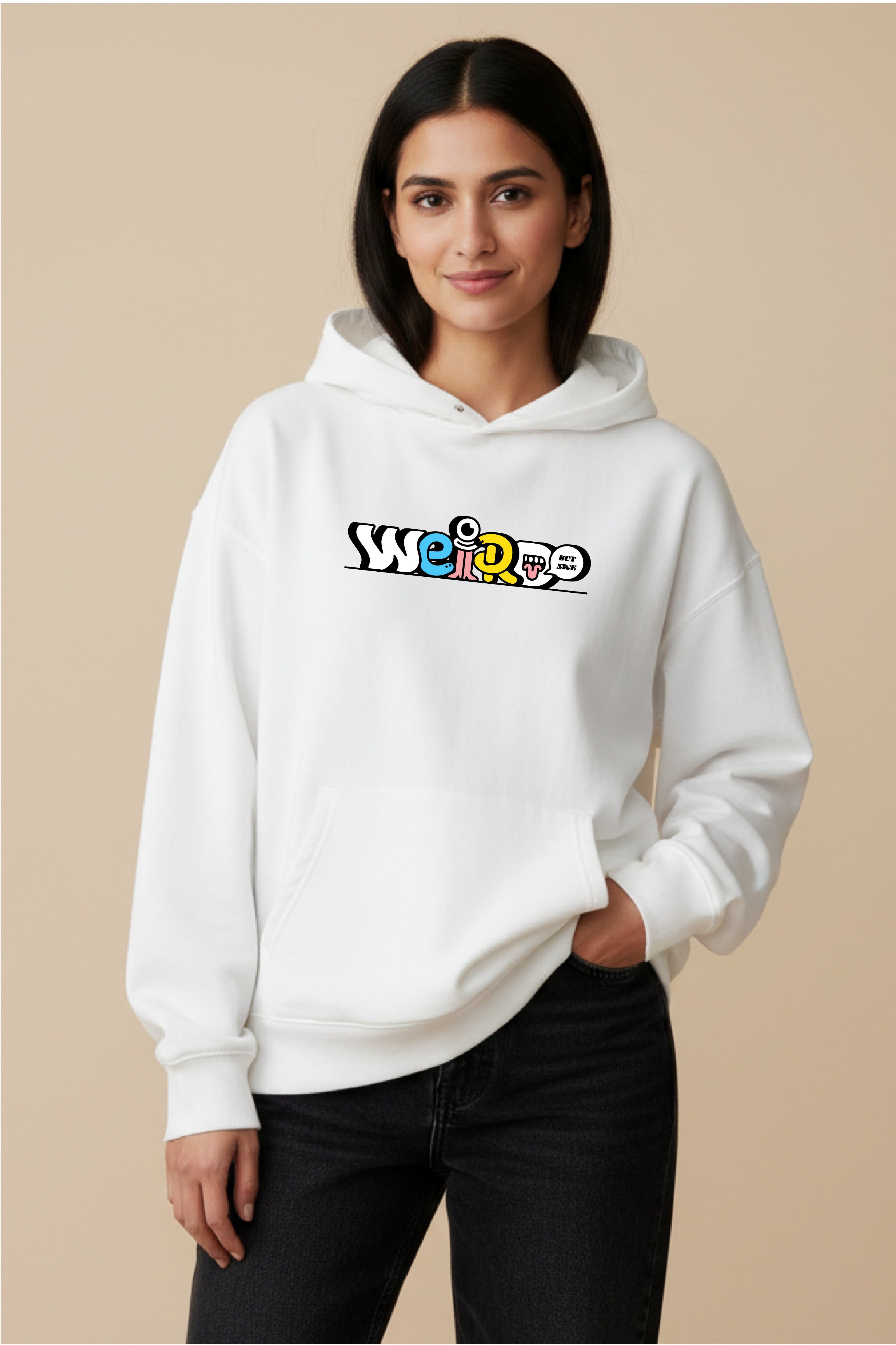 Weirdo Oversized Drop-shoulder Hoodie