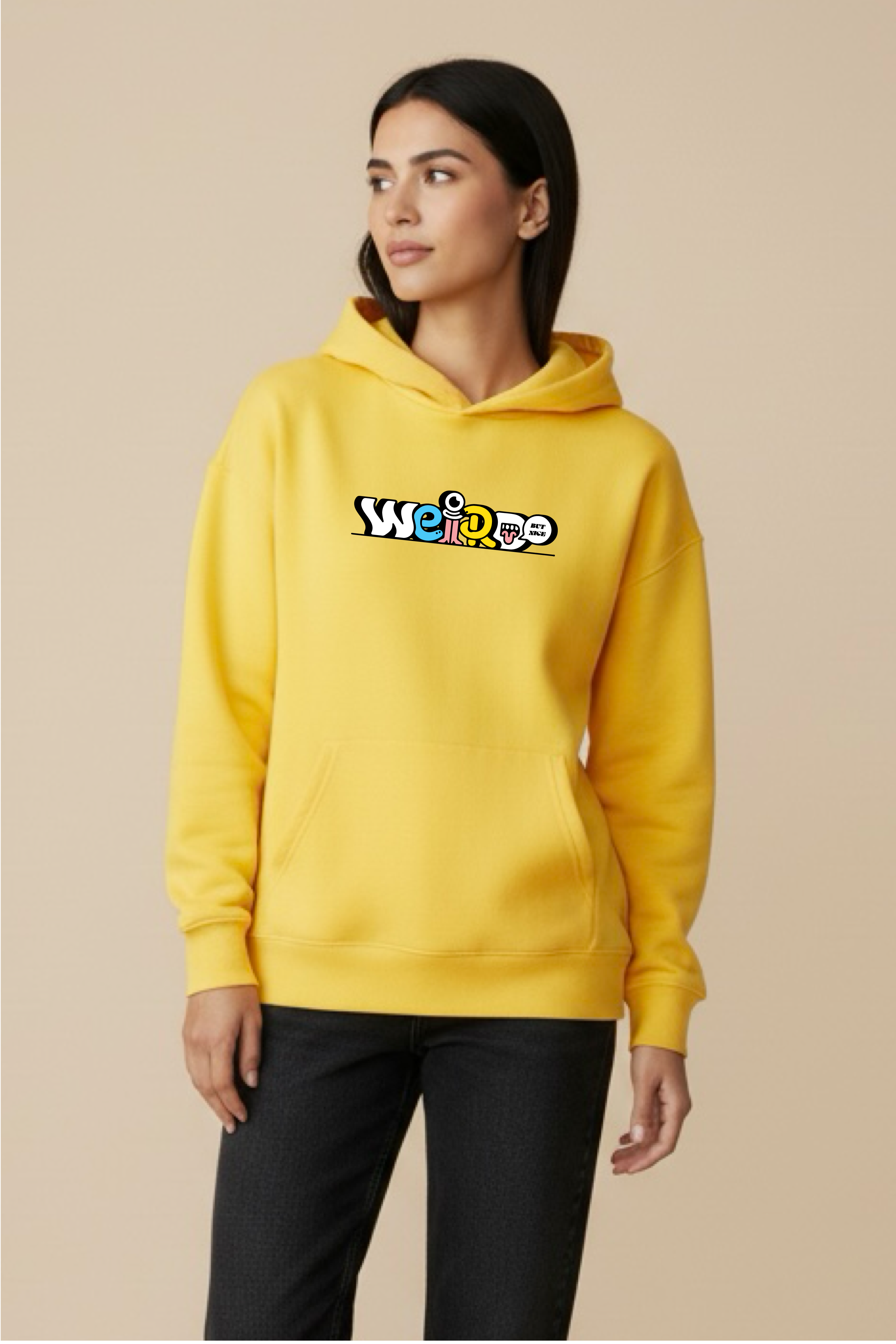 Weirdo Oversized Drop-shoulder Hoodie