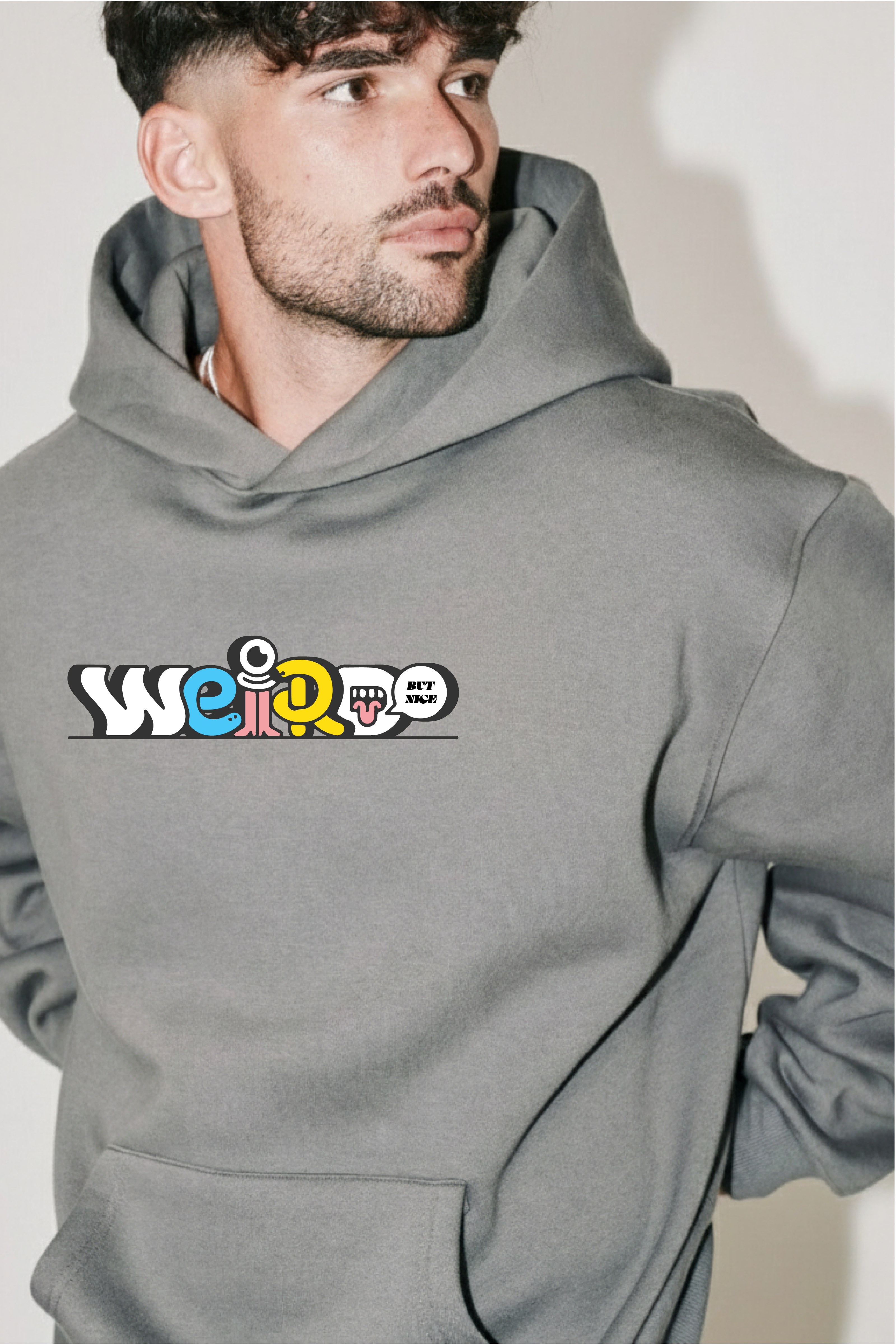 Weirdo Oversized Drop-shoulder Hoodie