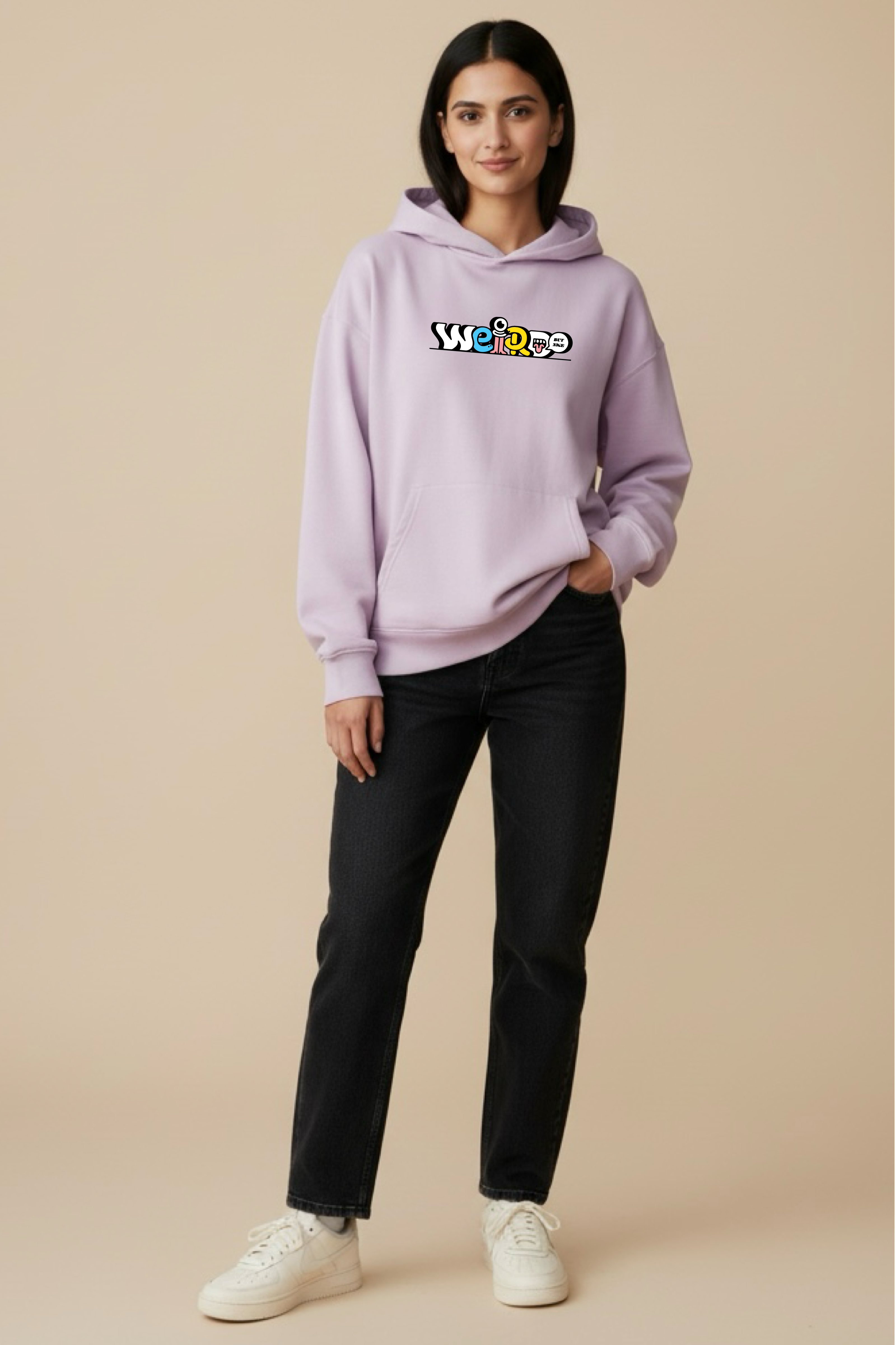 Weirdo Oversized Drop-shoulder Hoodie