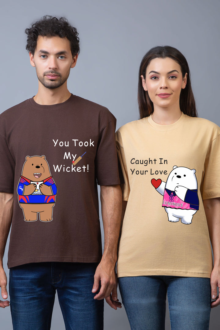 MI x RR Love Match Oversized Couple Tees - Pack of 2