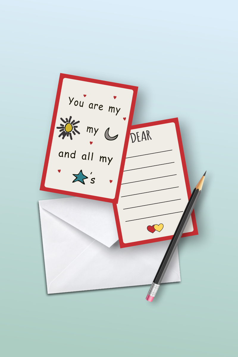 You're my everything Greeting card - Lazy Lush