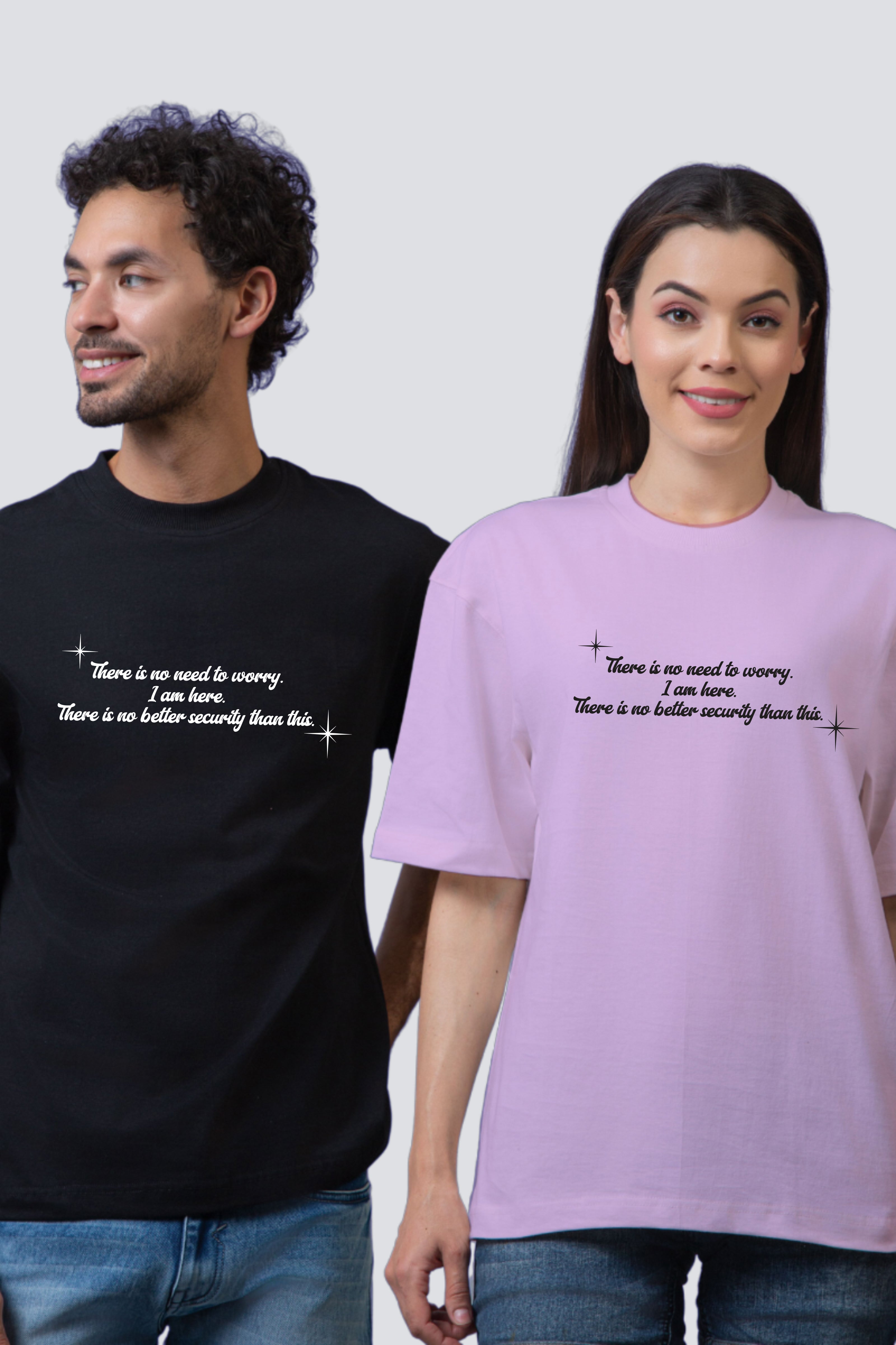 Bleach Edition Oversized Couple Tees - Pack of 2