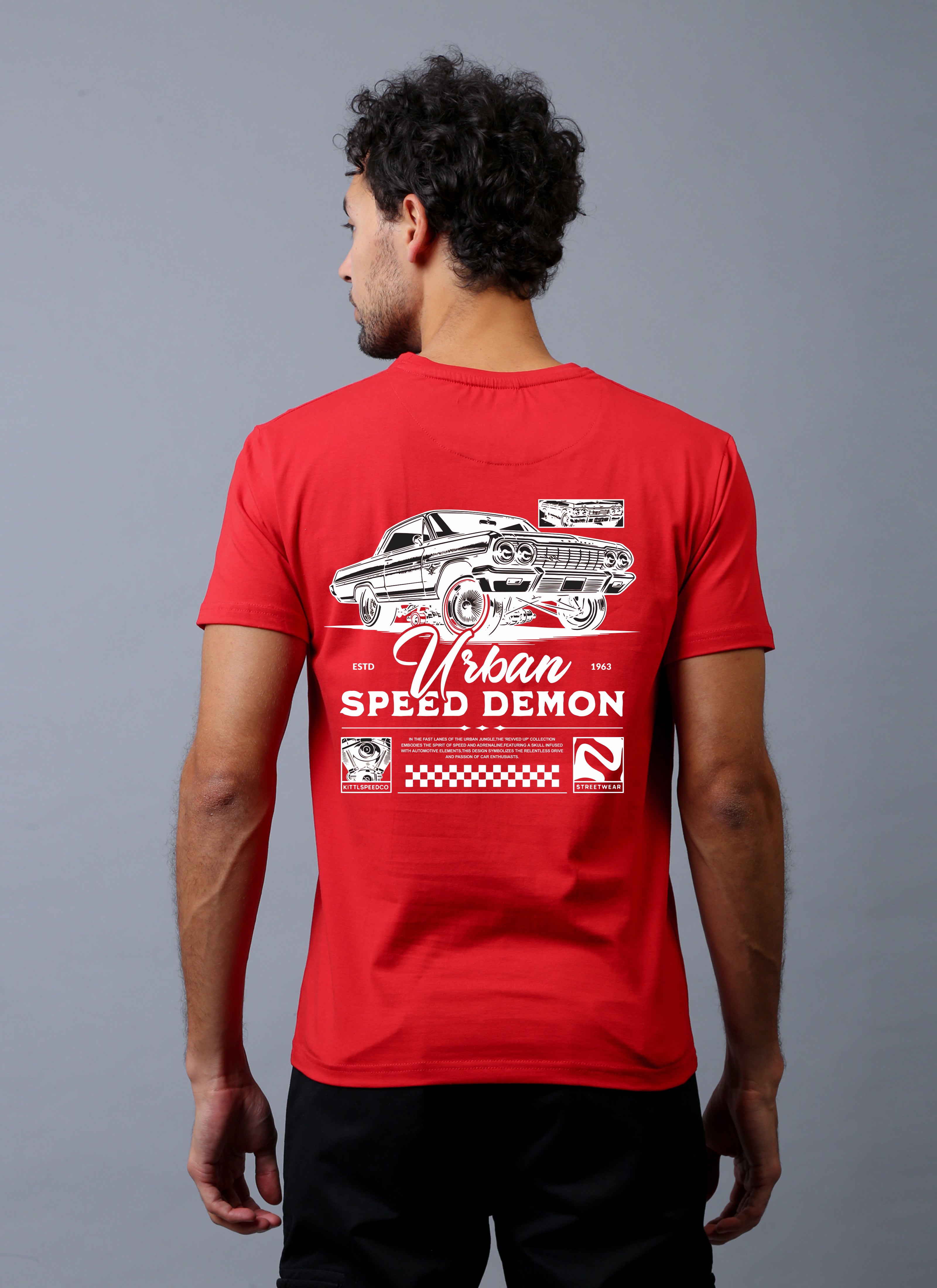 Urban Car Regular Fit Unisex Tee