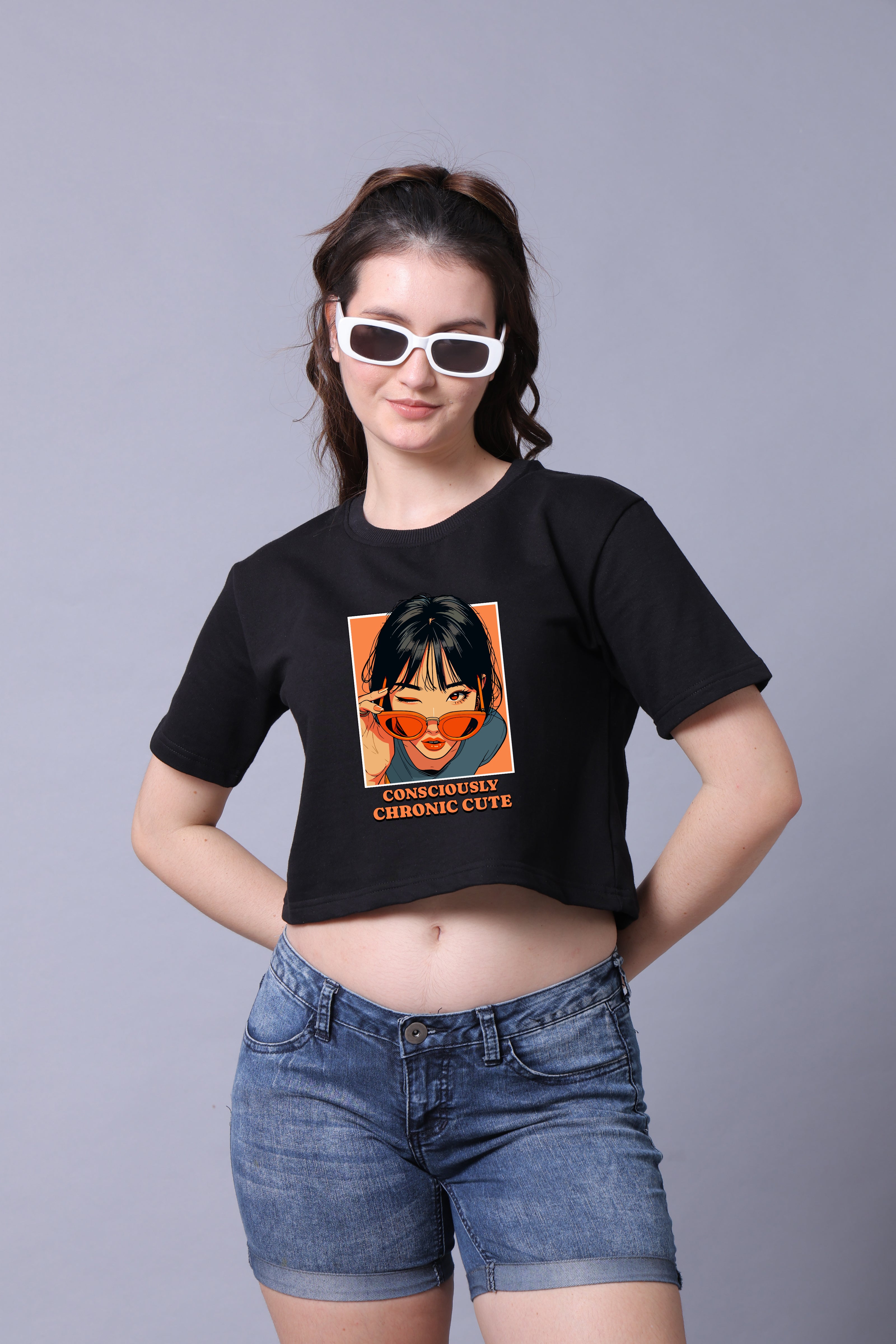 Chronic Cute Women Crop Top