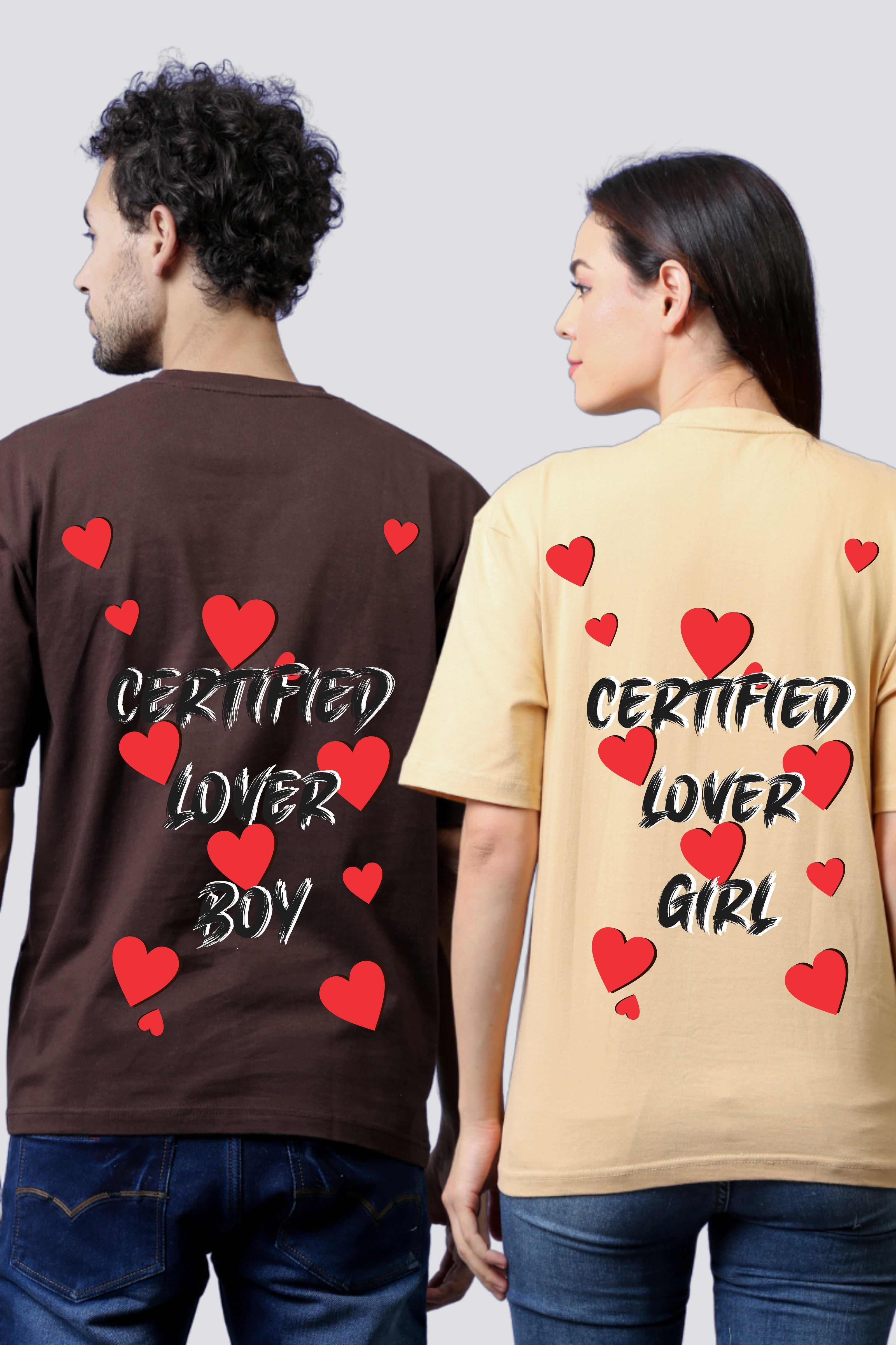 Certified Lover Oversized Tees - Pack of 2