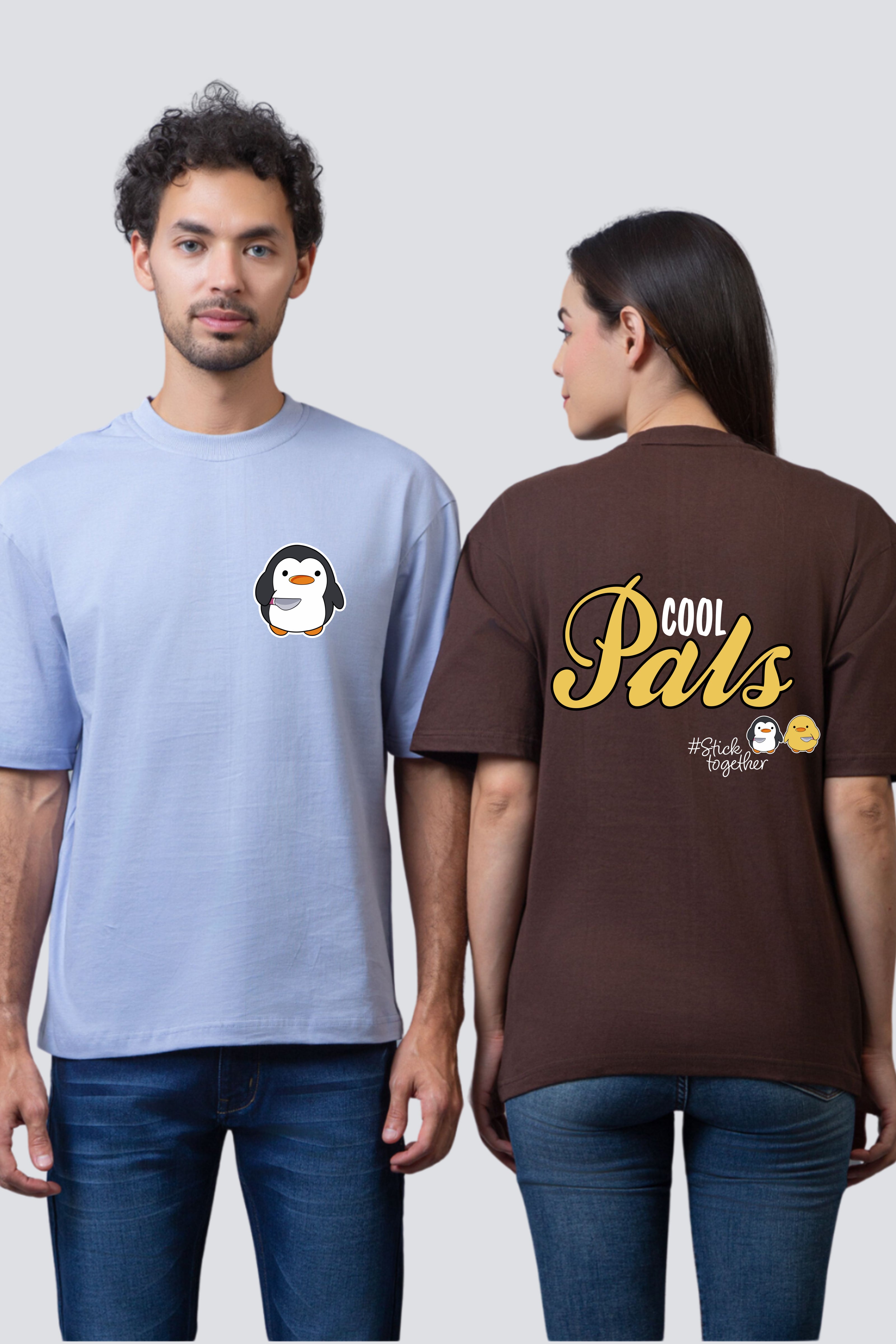 Cool Pals Oversized Tees - Pack of 2