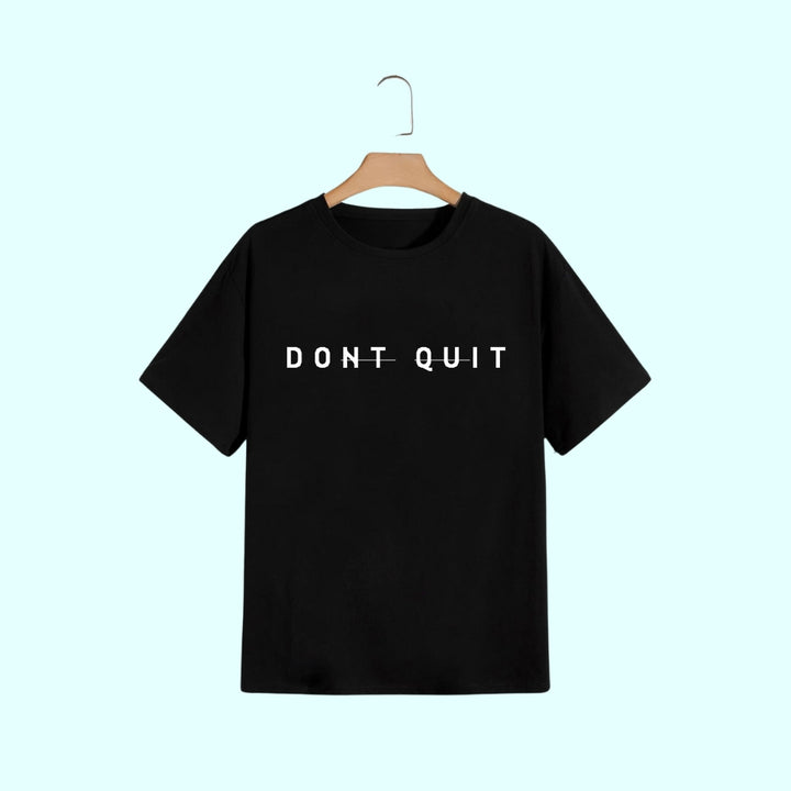 Perseverance Half Sleeve Tee - Embrace Resilience