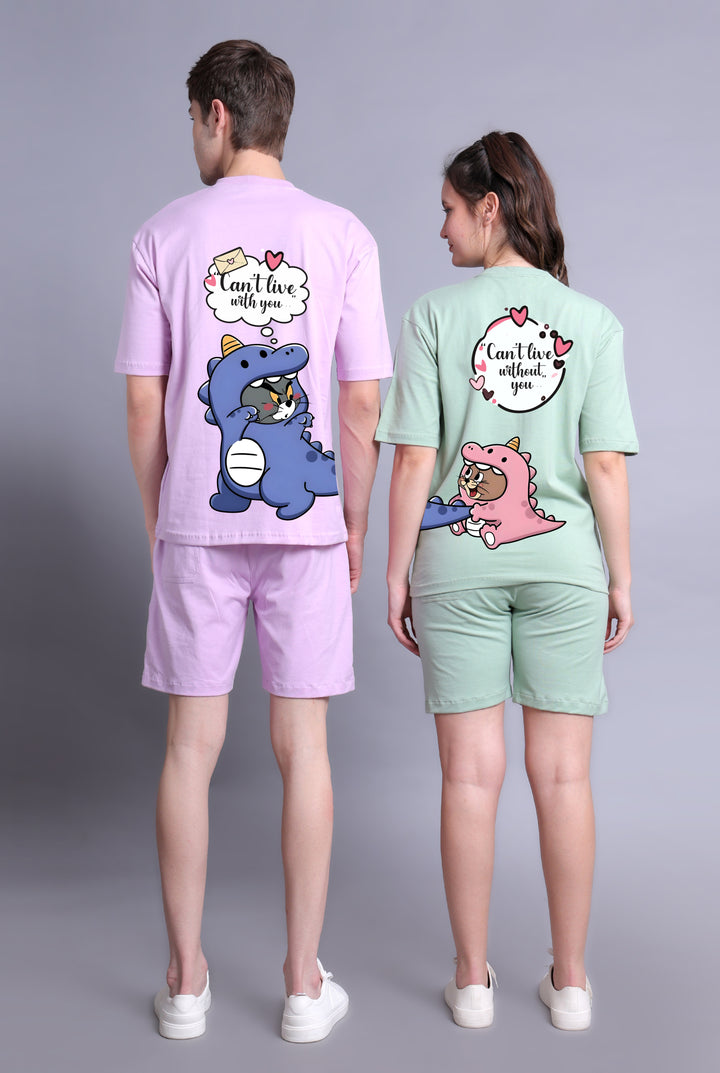 Can’t Live Without You Dino Couple Co-Ord Sets (Pack of 2)