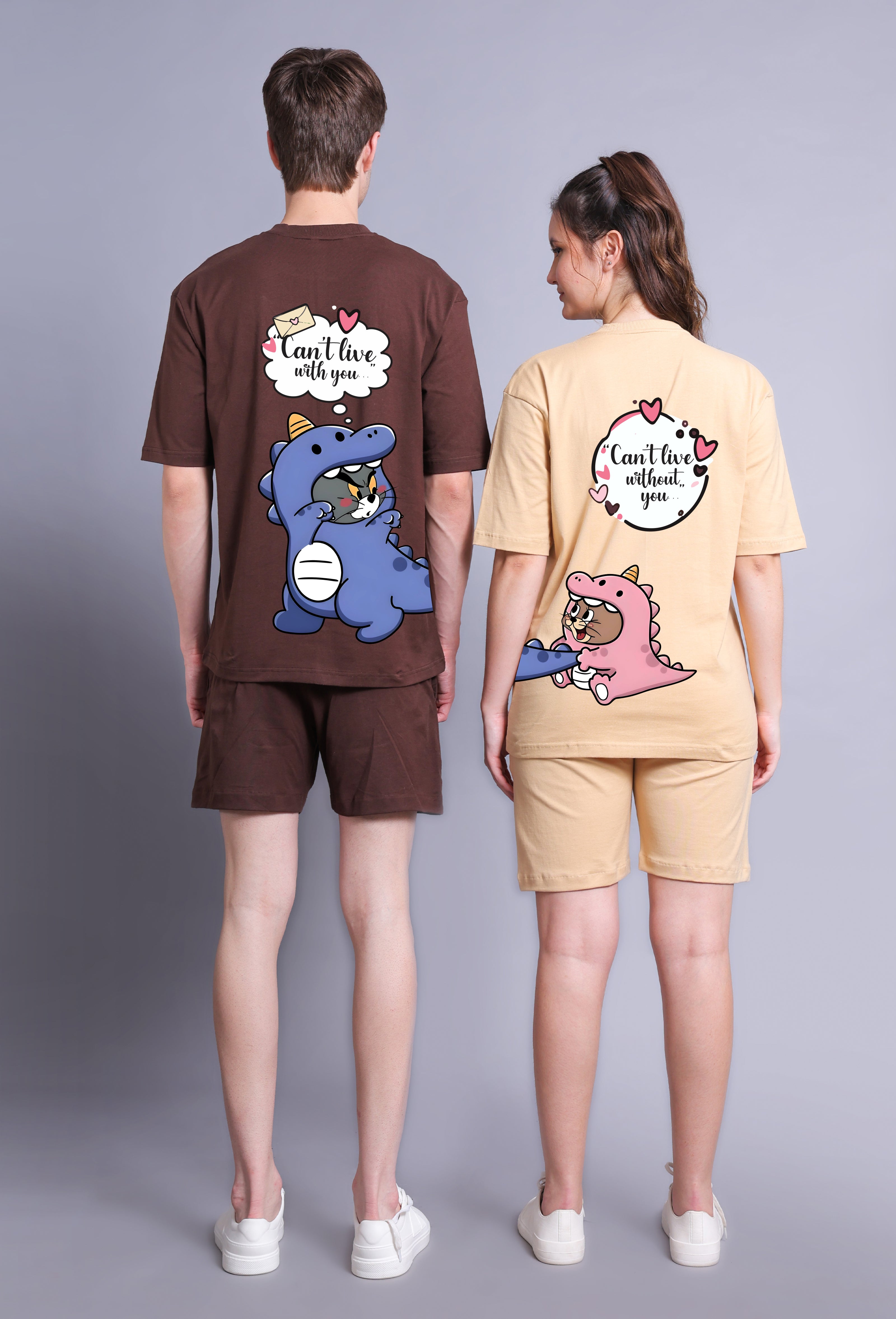 Can’t Live Without You Dino Couple Co-Ord Sets (Pack of 2)