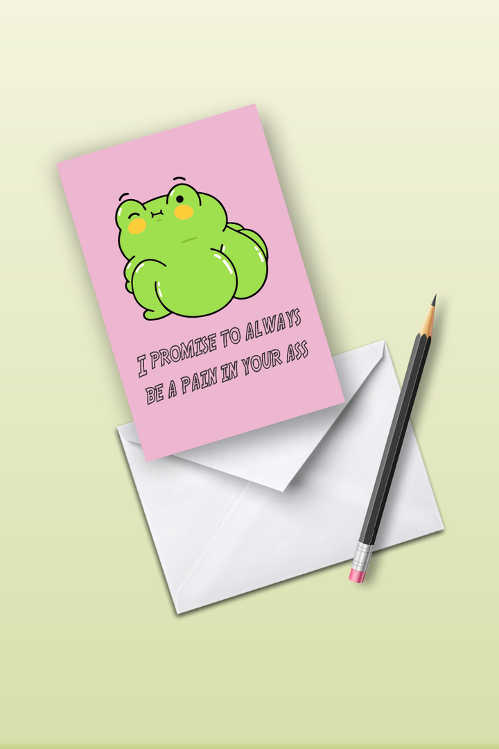 Promise Greeting Card - Lazy Lush
