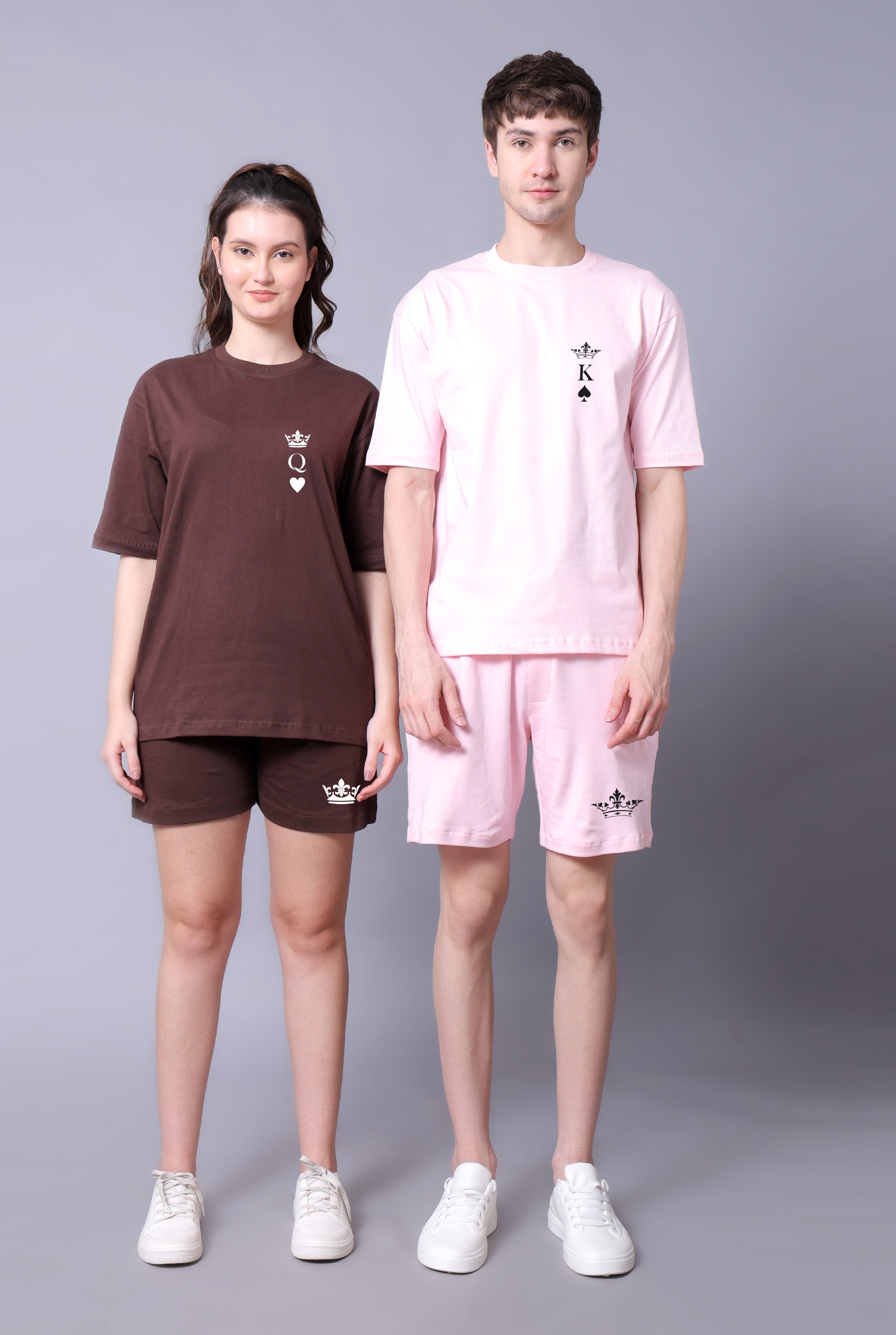 King & Queen Couple Co-Ord Sets (Pack of 2)
