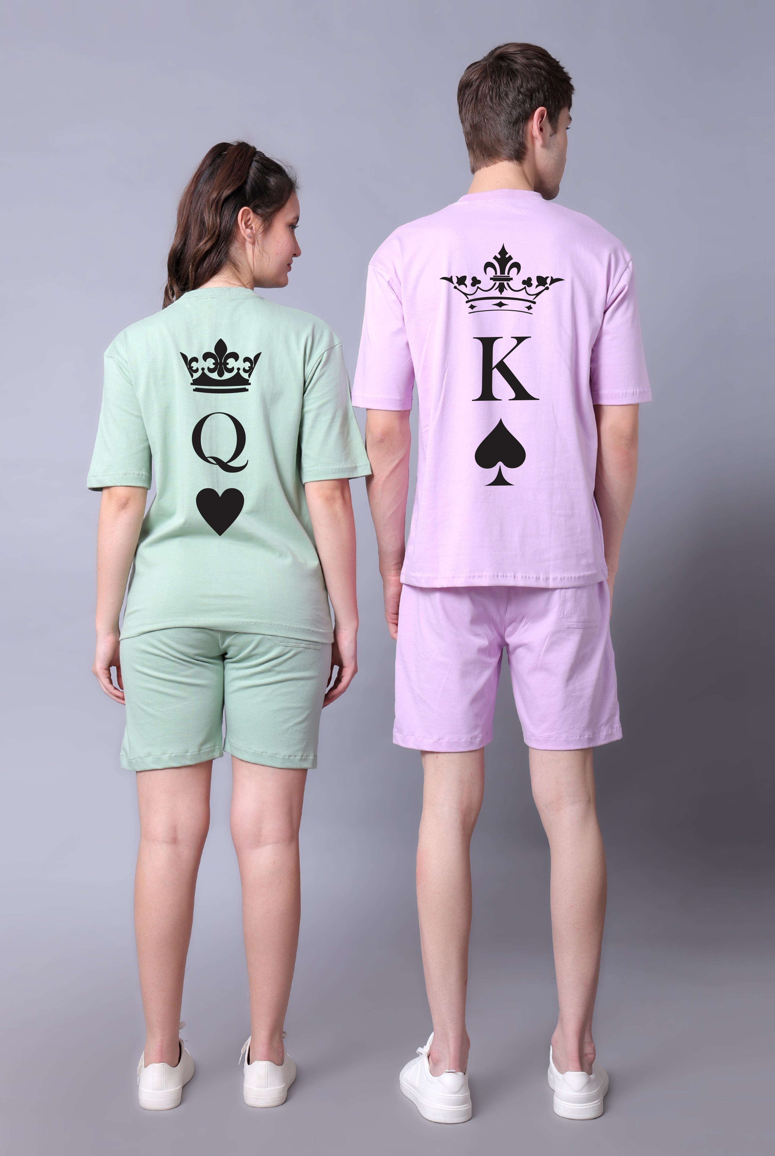 King & Queen Couple Co-Ord Sets (Pack of 2)