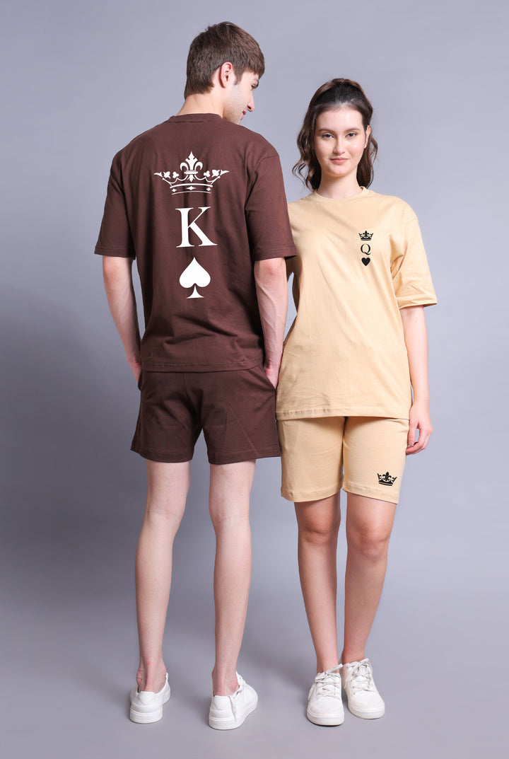 King & Queen Couple Co-Ord Sets (Pack of 2)