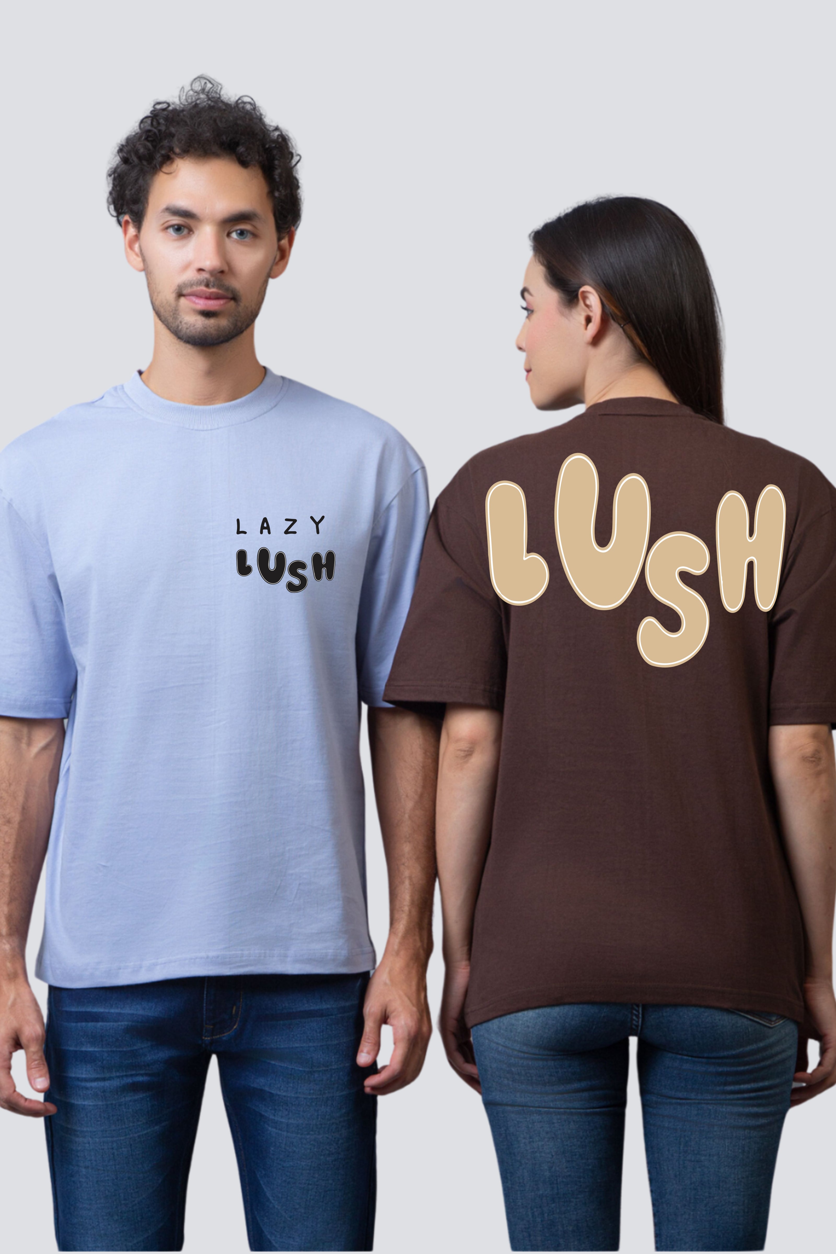 Lazy Lush Signature Oversized Tees - Pack of 2