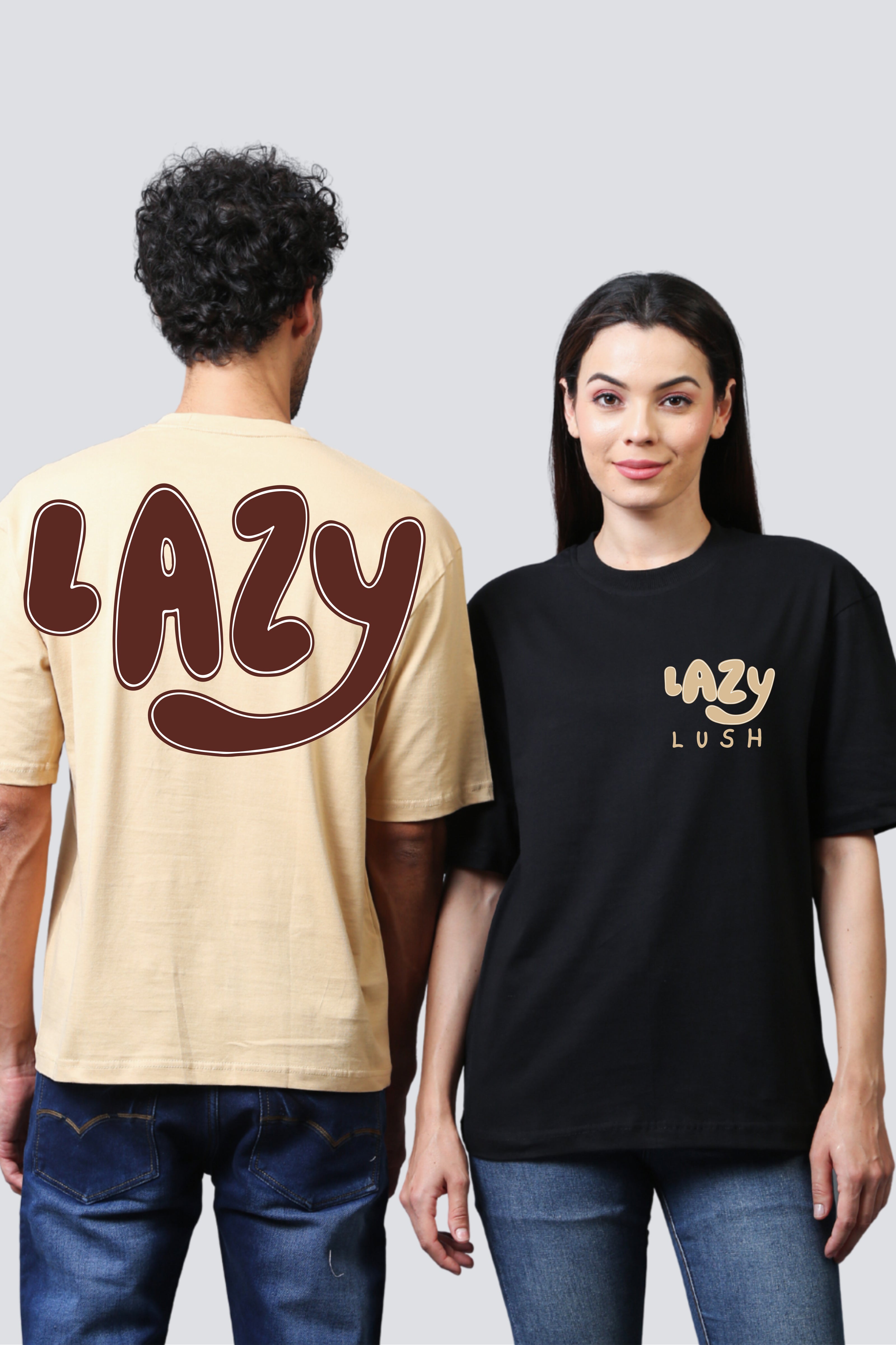 Lazy Lush Signature Oversized Tees - Pack of 2