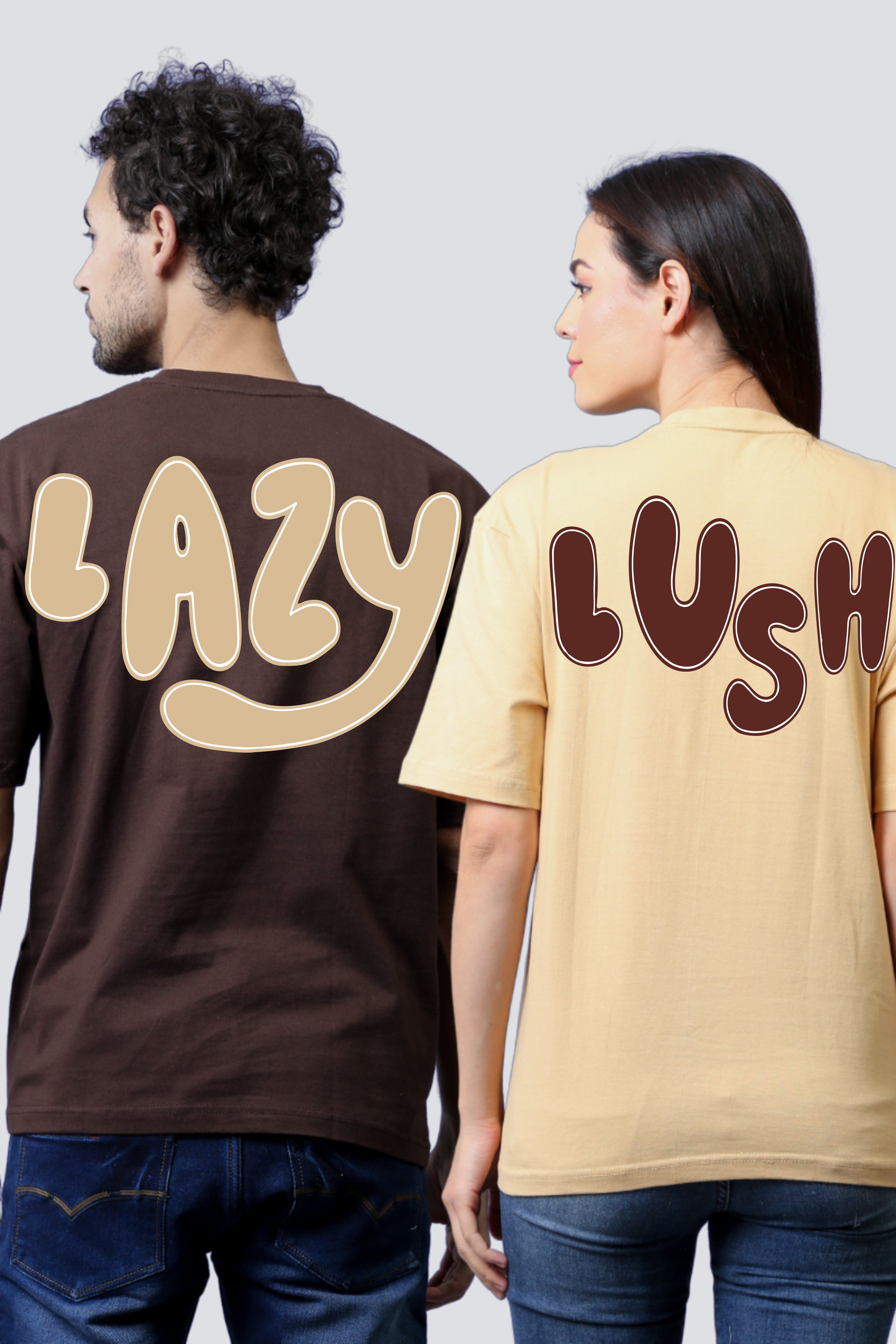 Lazy Lush Signature Oversized Tees - Pack of 2
