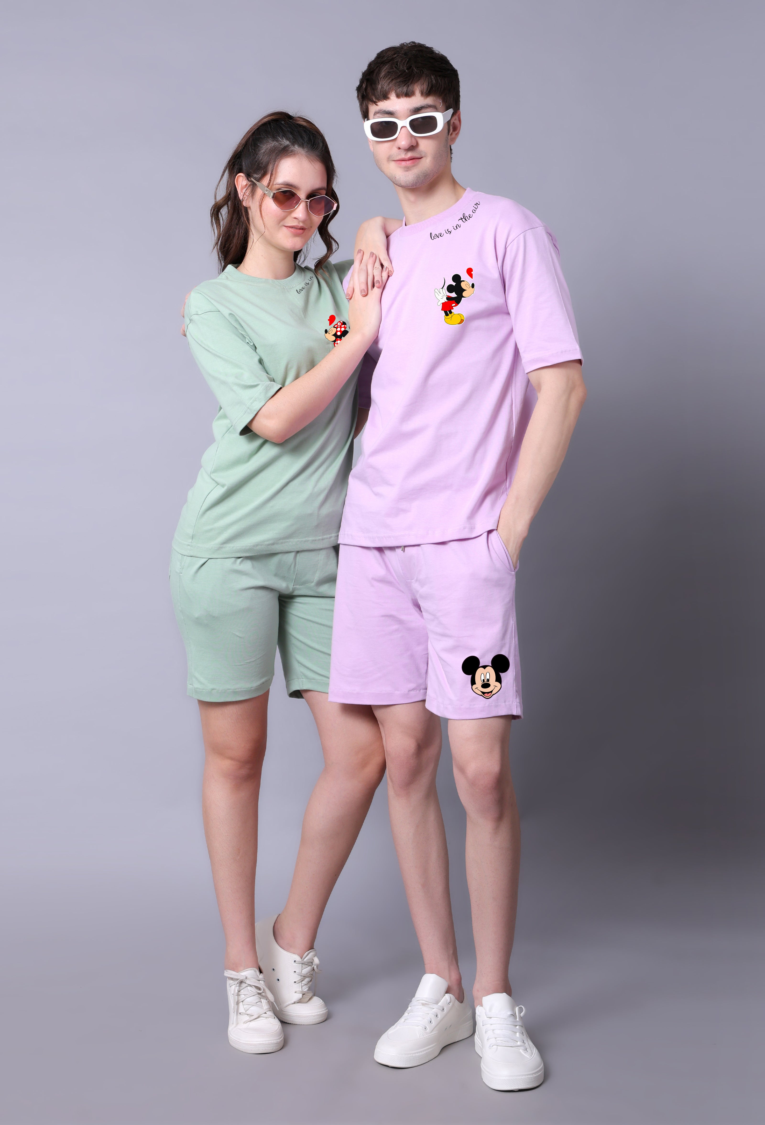 Mickey & Minnie Couple Co-Ord Sets (Pack of 2)