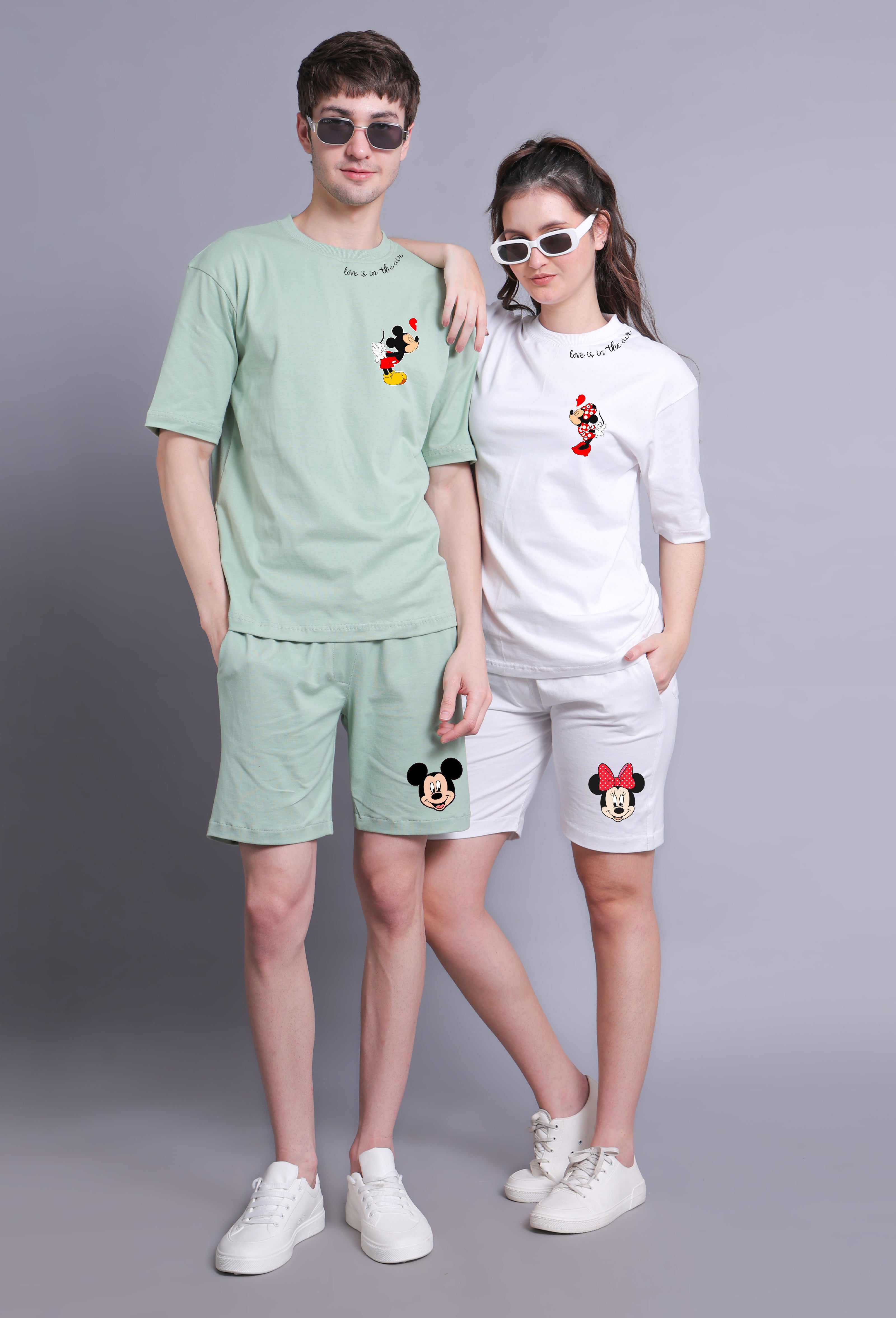 Mickey & Minnie Couple Co-Ord Sets (Pack of 2)