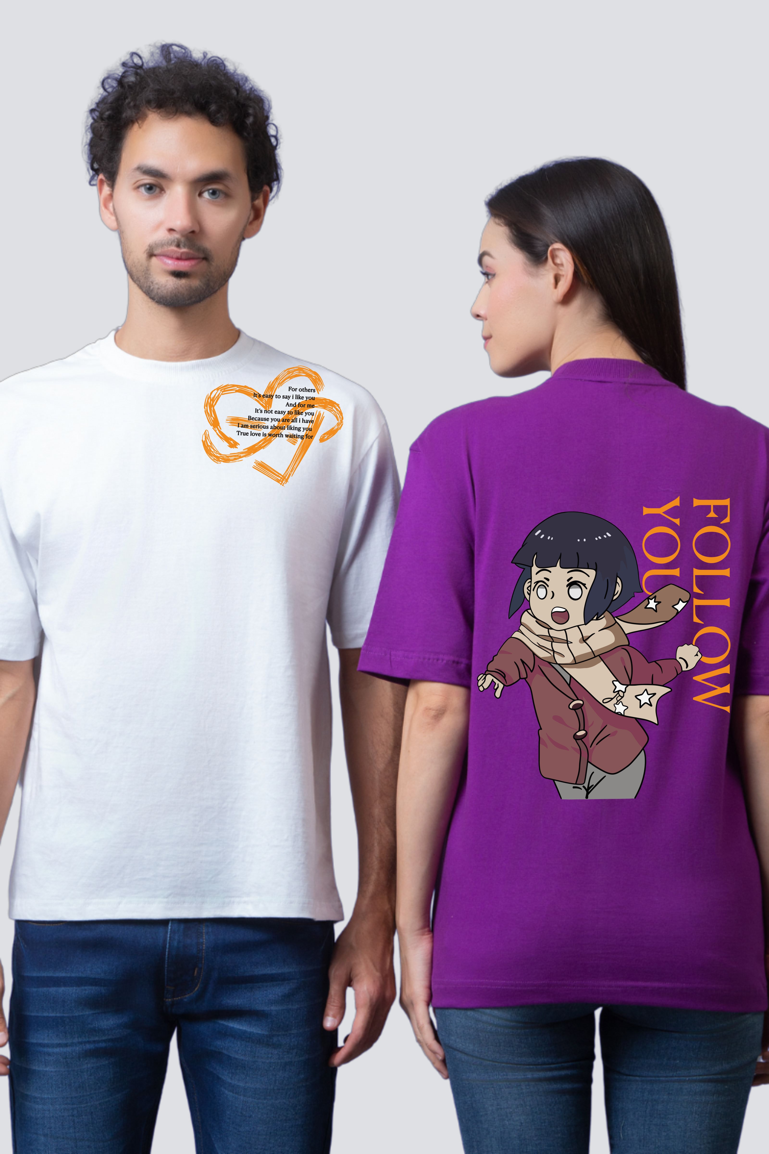 Chase Your Ninja Dreams Oversized Couple Tees - Pack of 2